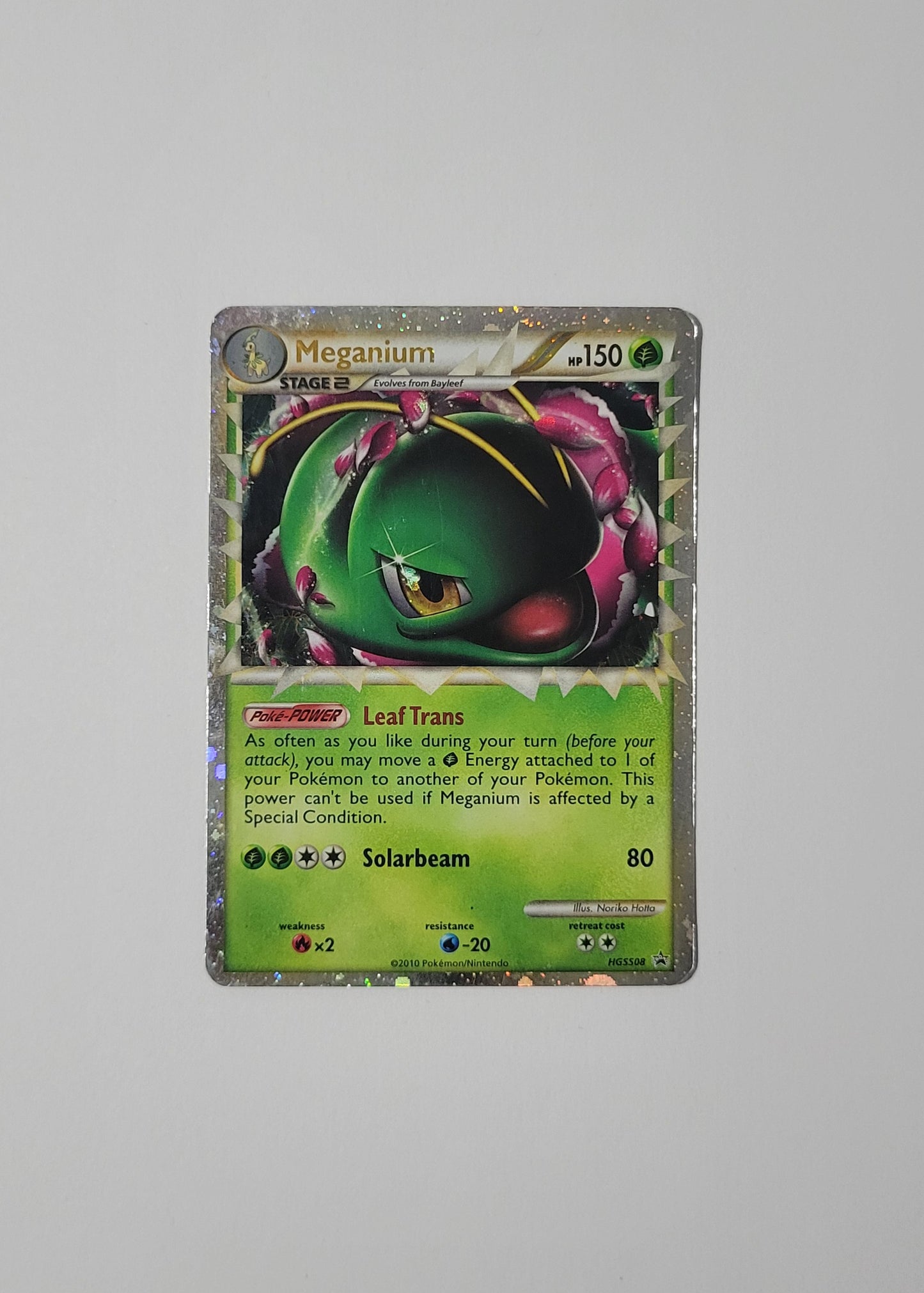Meganium HGSS08 - Black Star Promo