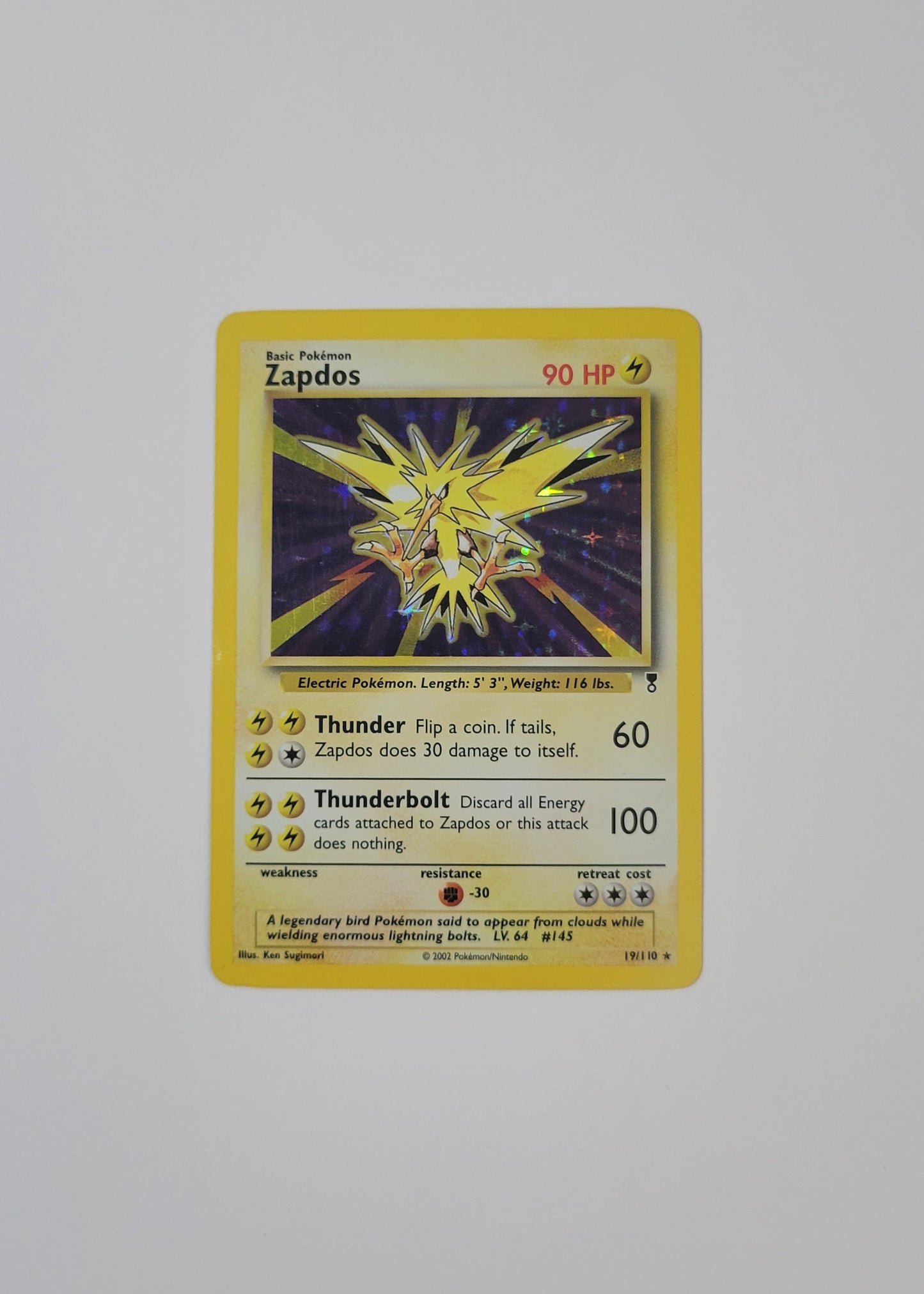 Zapdos 19/110 - Legendary Collection