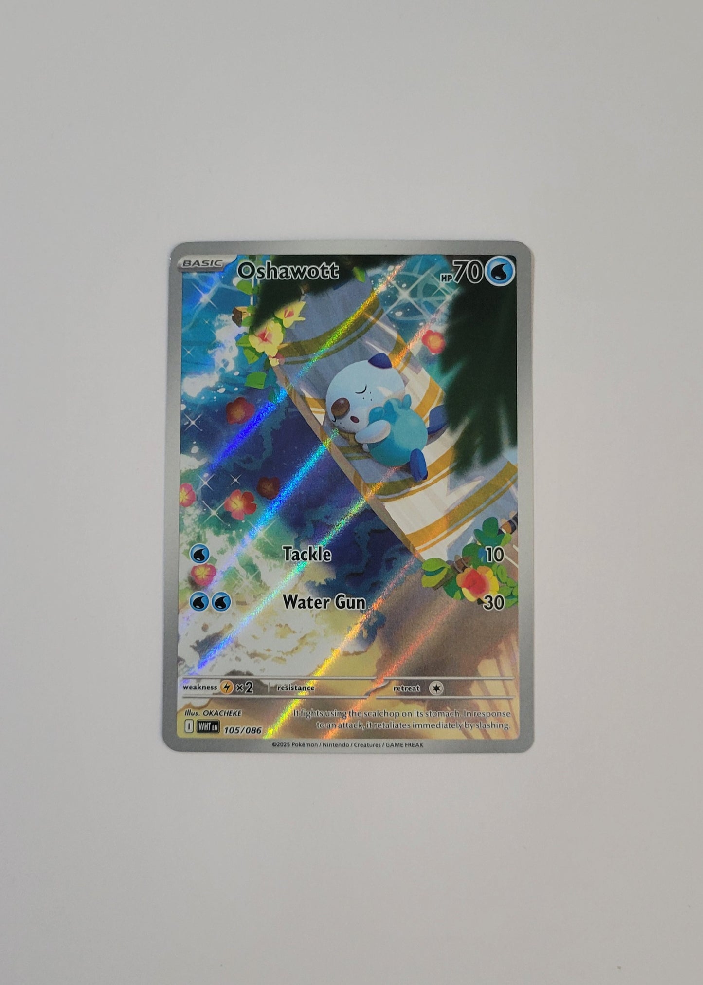 Oshawott 105/086 - White Flare
