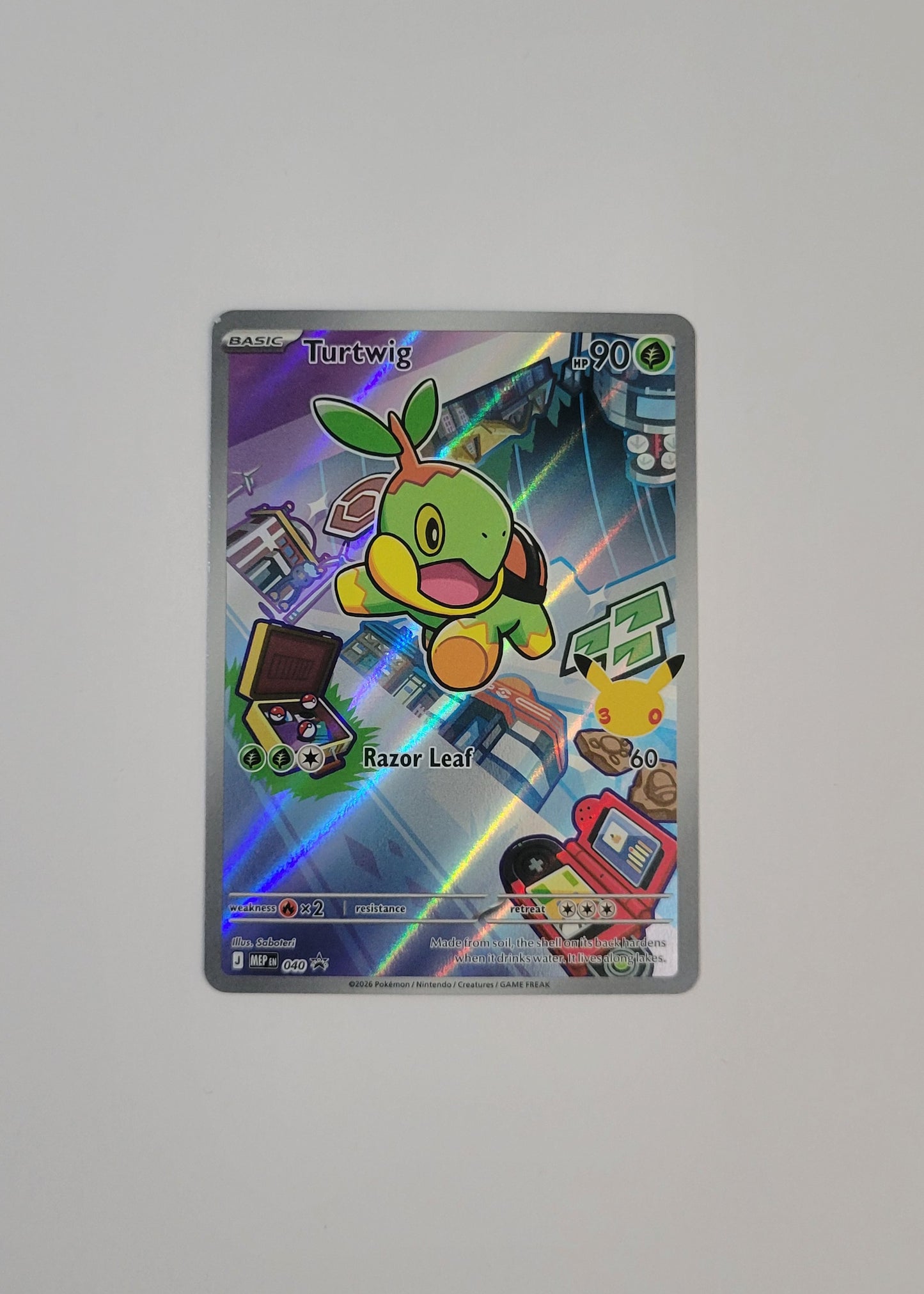 Turtwig MEP040 - Black Star Promo