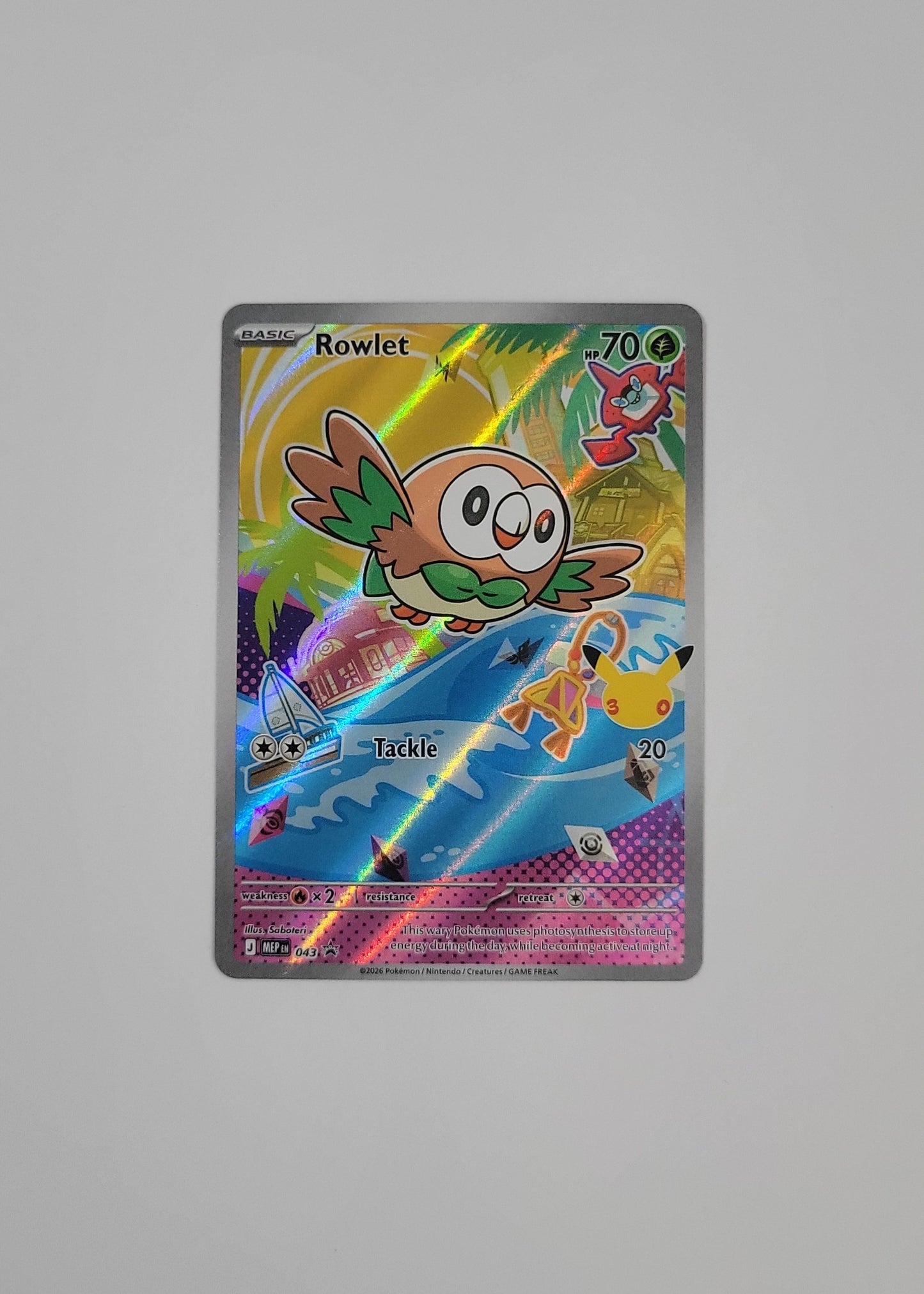 Rowlet MEP043 - Black Star Promo