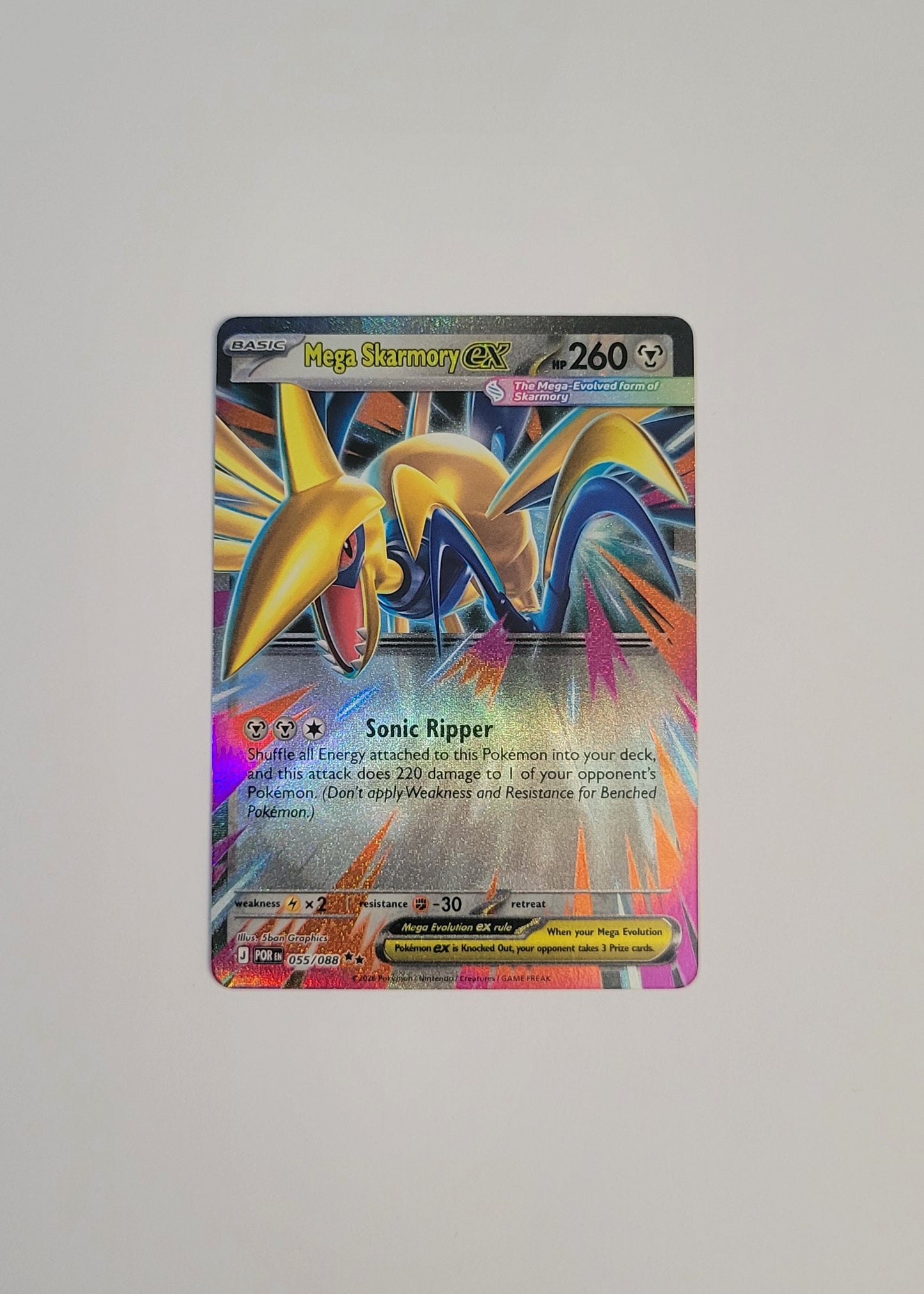 Mega Skarmory ex 055/088 - Perfect Order