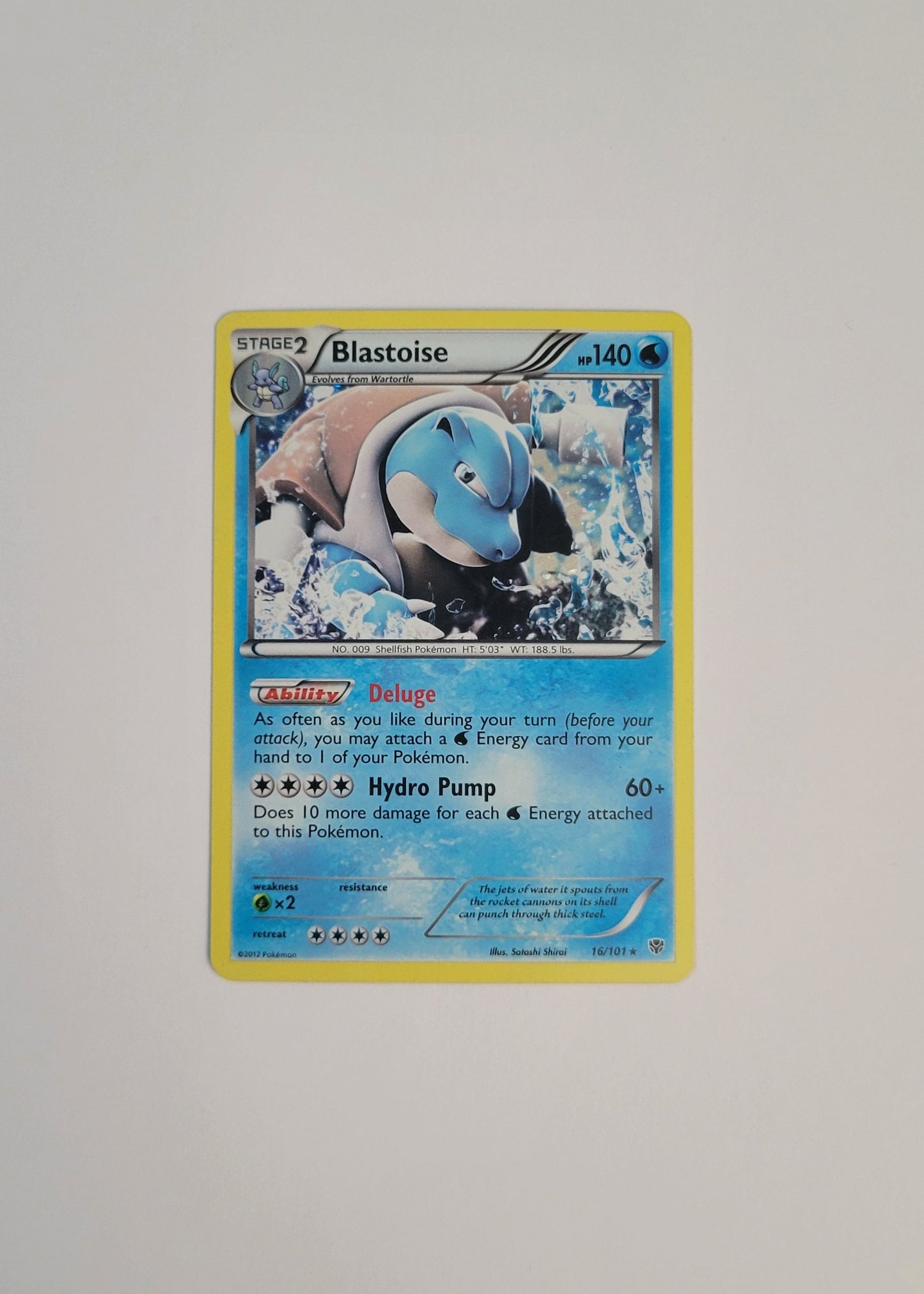 Blastoise 16/101 - Plasma Blast