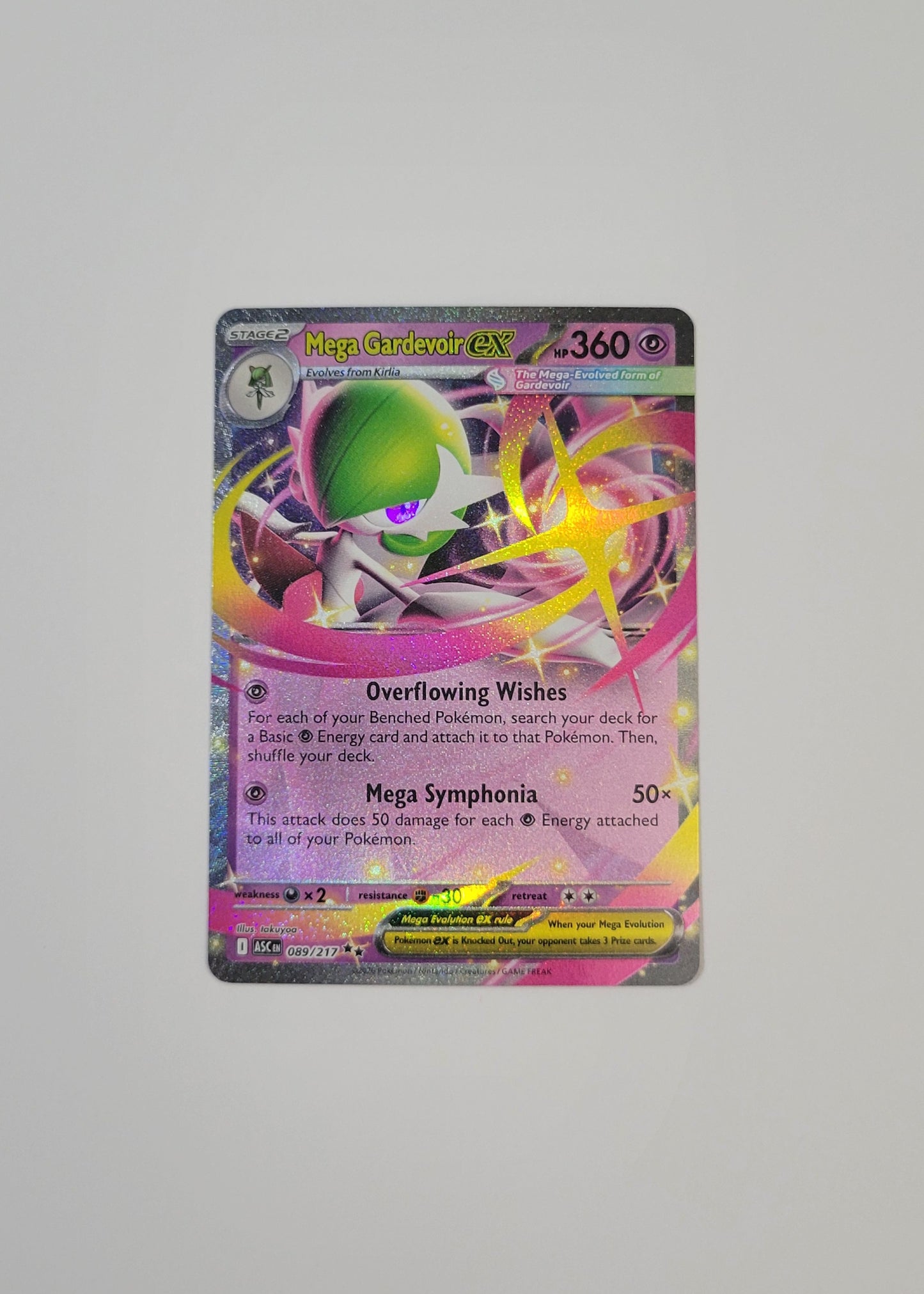 Mega Gardevoir ex 089/217 - Ascended Heroes