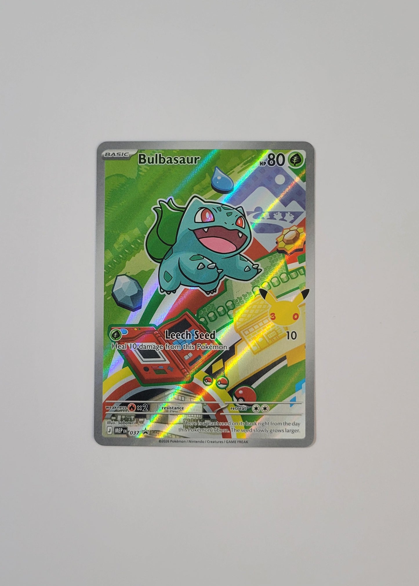 Bulbasaur MEP037 - Black Star Promo