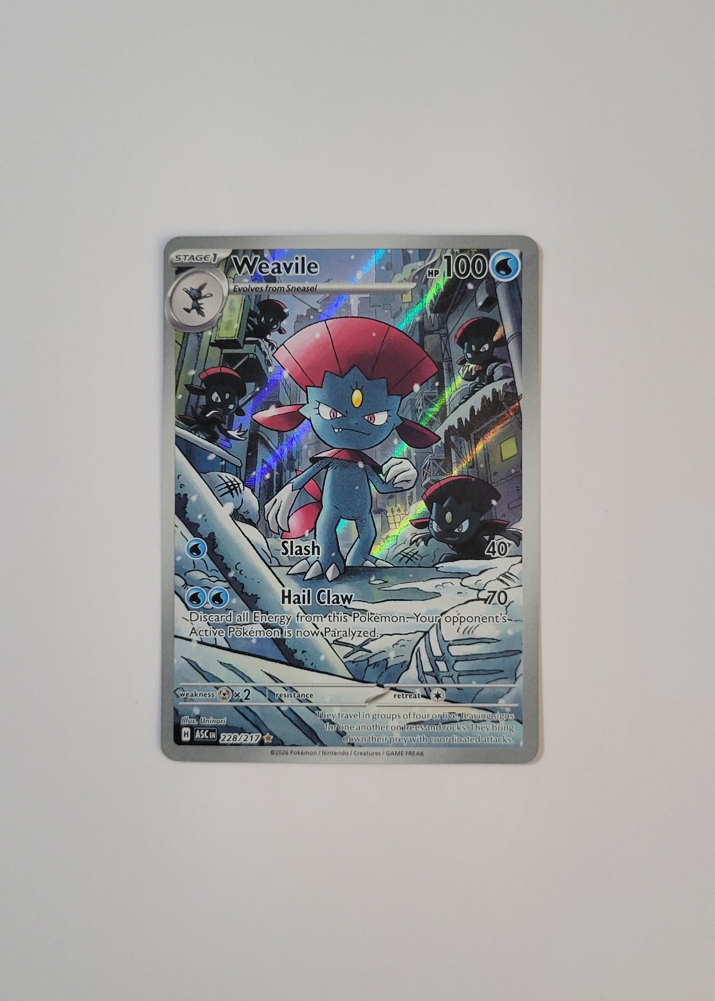 Weavile 228/217 - Ascended Heroes