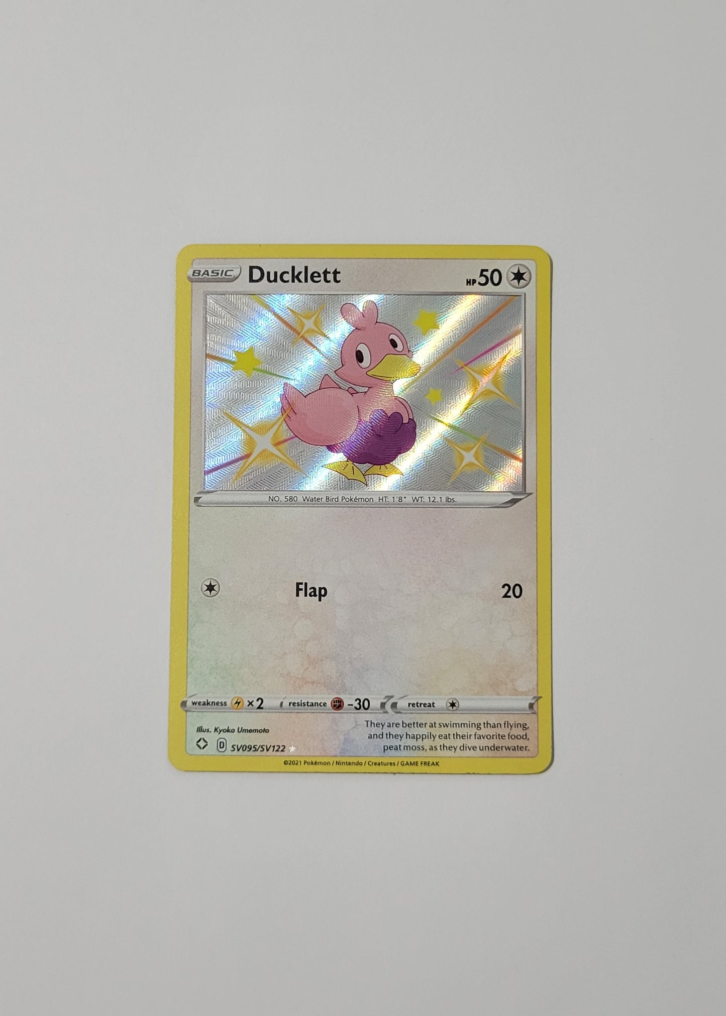 Ducklett SV095/SV122 - Shining Fates: Shiny Vault