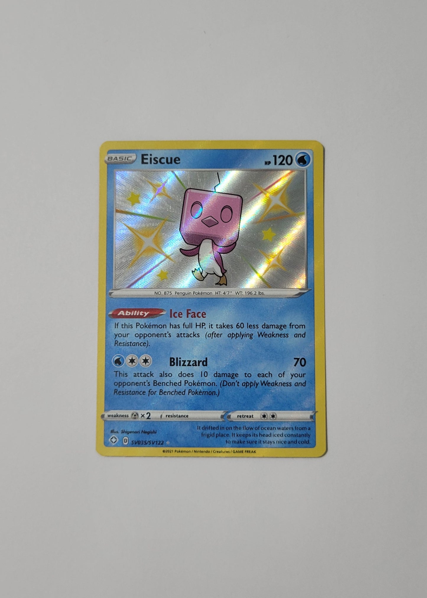 Eiscue SV035/SV122 - Shining Fates: Shiny Vault