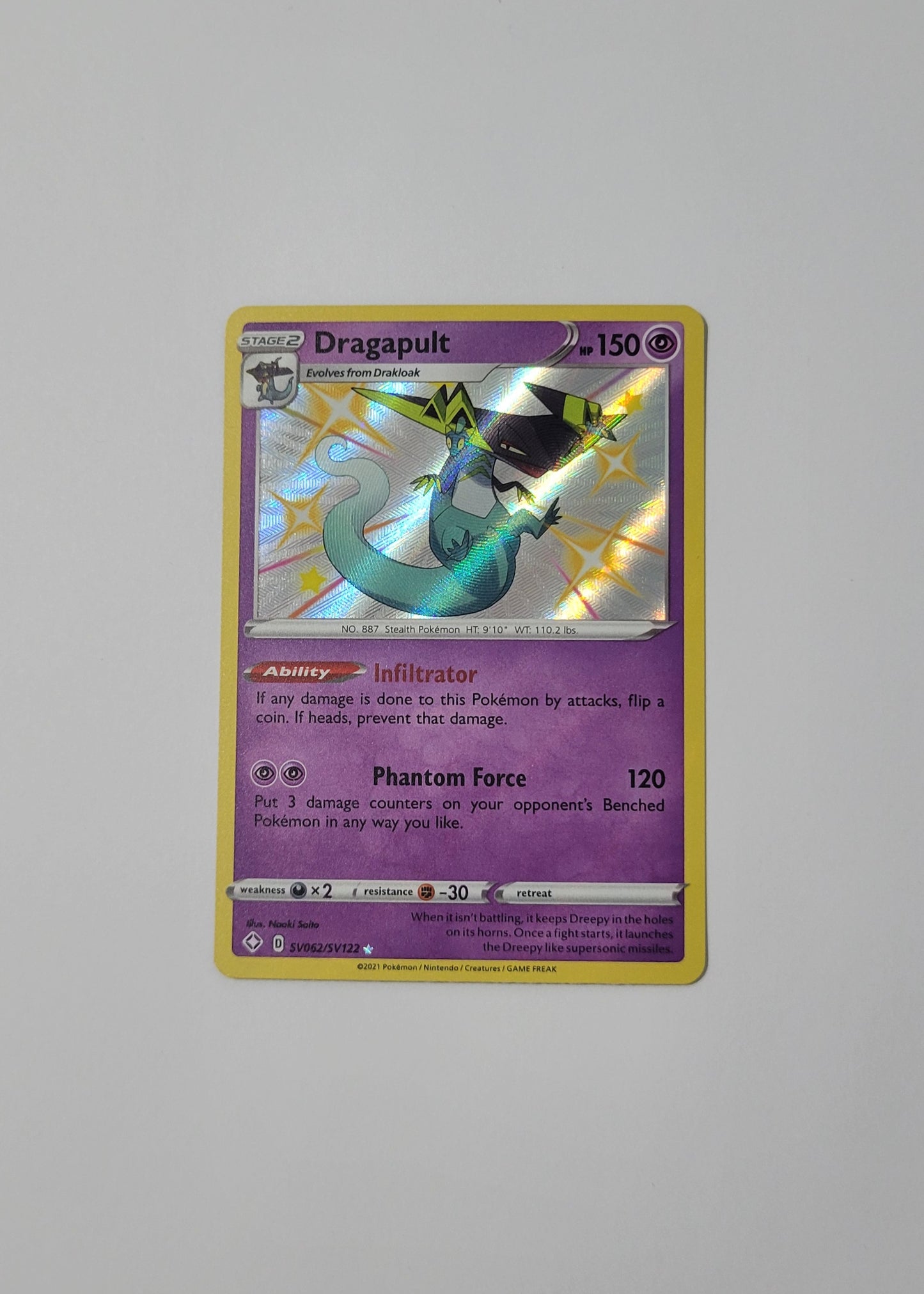 Dragapult SV062/SV122 - Shining Fates: Shiny Vault