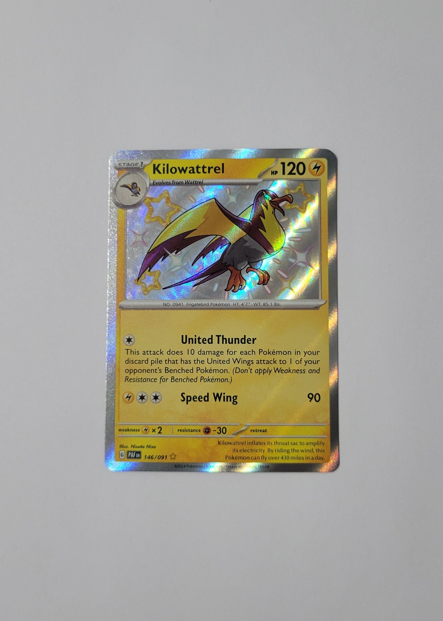 Kilowattrel 146/091 - Paldean Fates