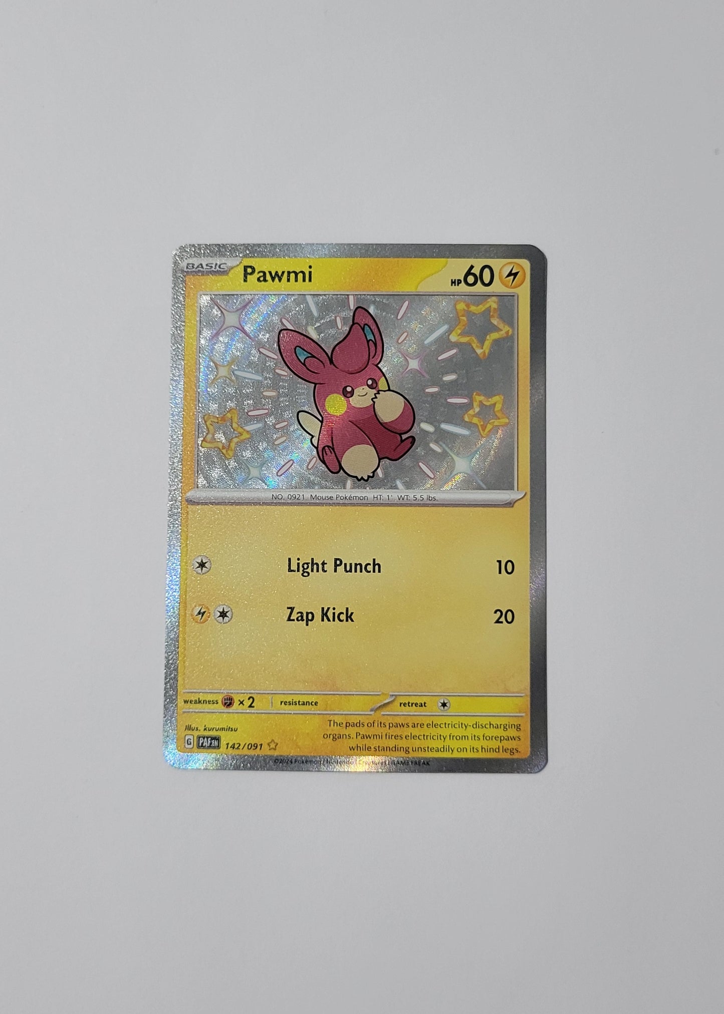 Pawmi 142/091 - Paldean Fates