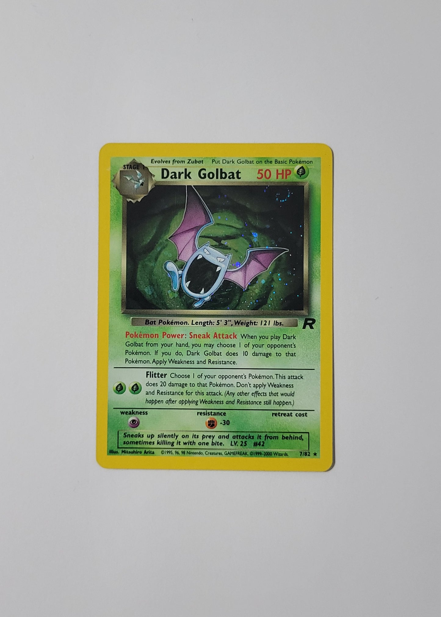 Dark Golbat 7/82 (Holo) - Team Rocket