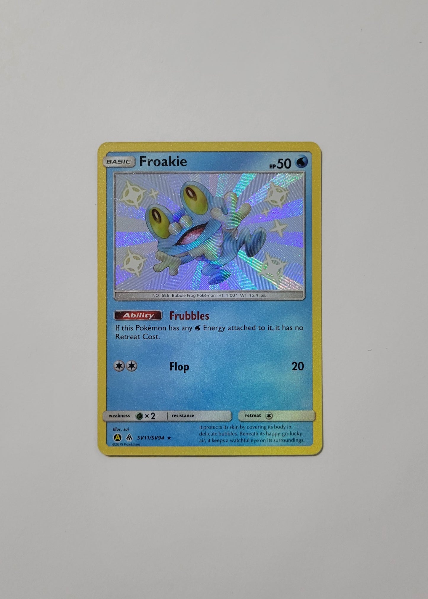 Froakie SV11/SV94 - Hidden Fates: Shiny Vault