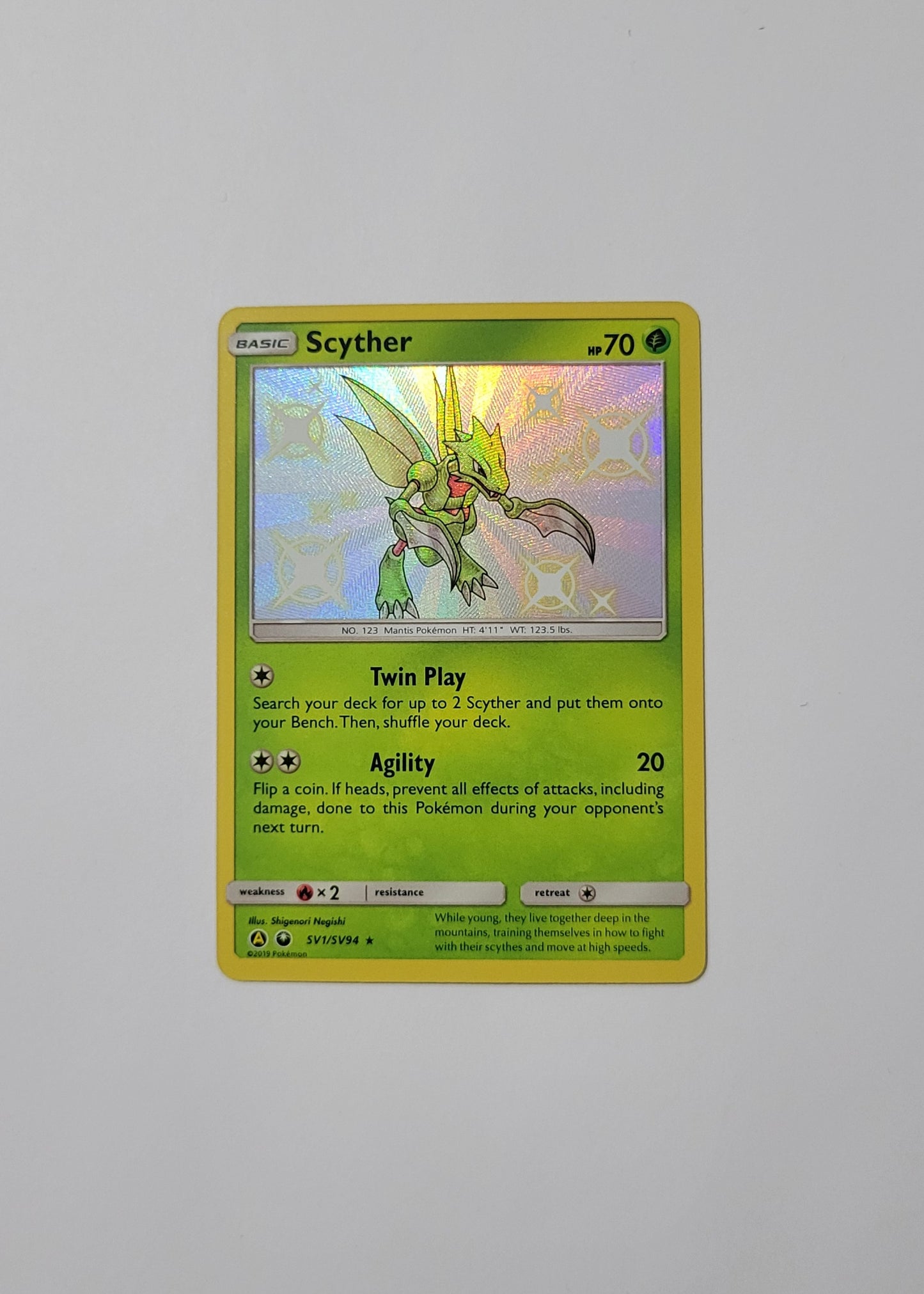 Scyther SV1/SV94 - Hidden Fates: Shiny Vault