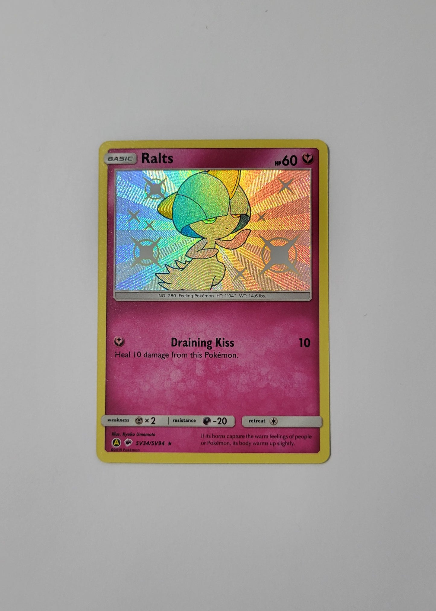 Ralts SV34/SV94 - Hidden Fates: Shiny Vault