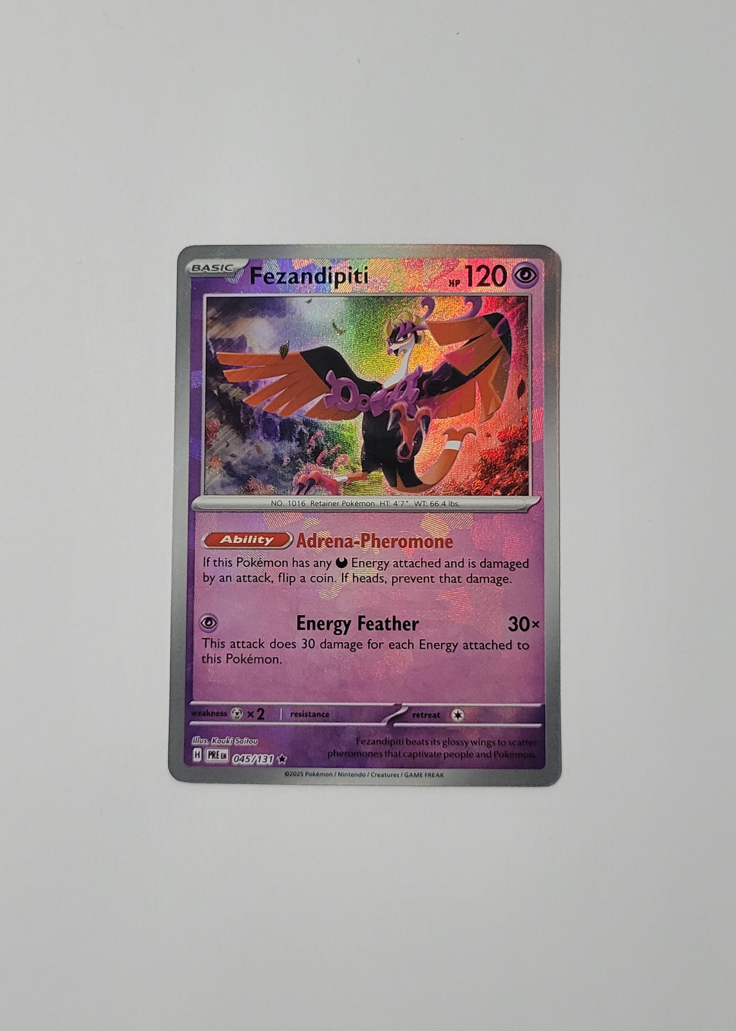 Fezandipiti 045/131 (Master Ball) - Prismatic Evolutions