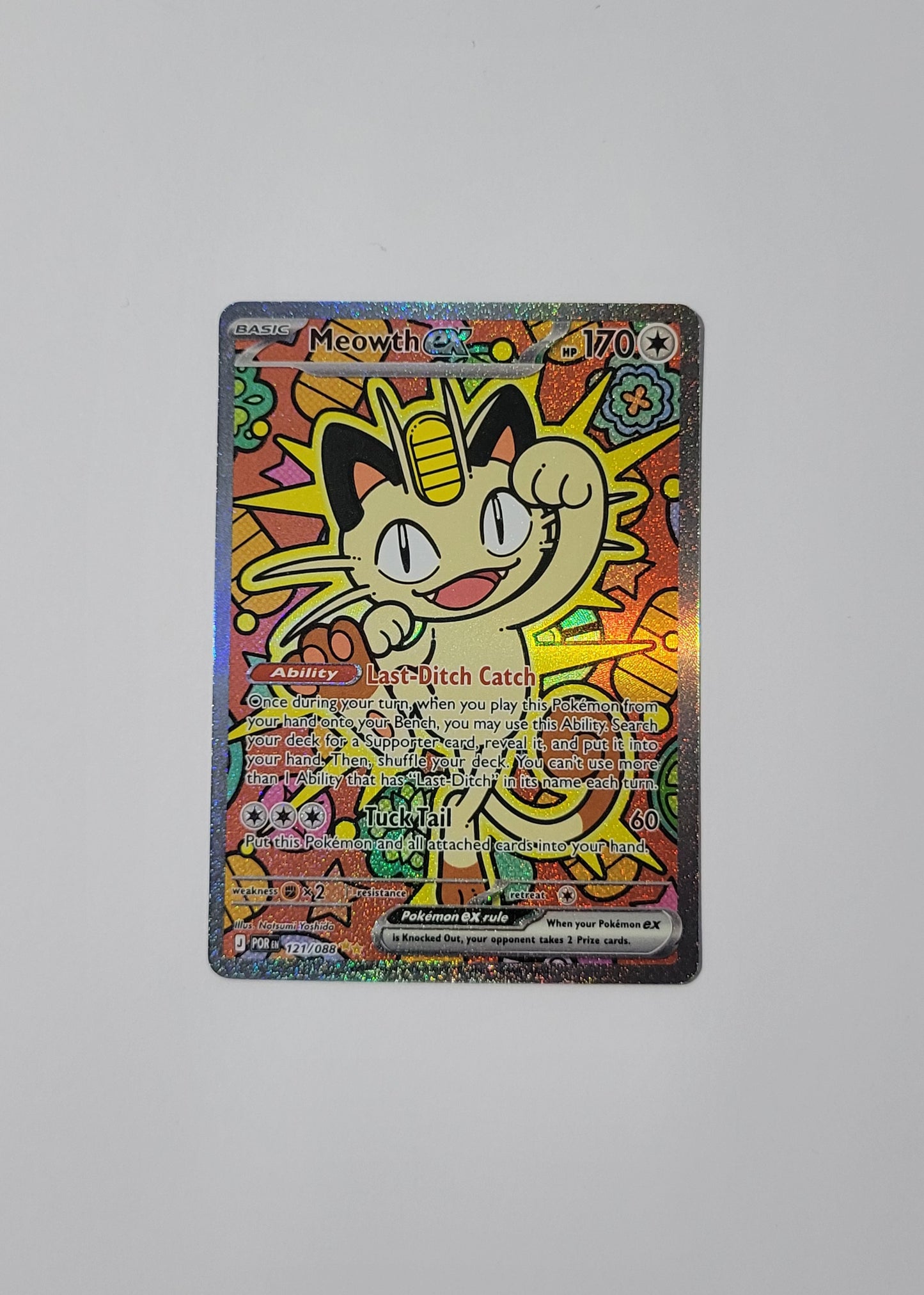Meowth ex 121/088 - Perfect Order