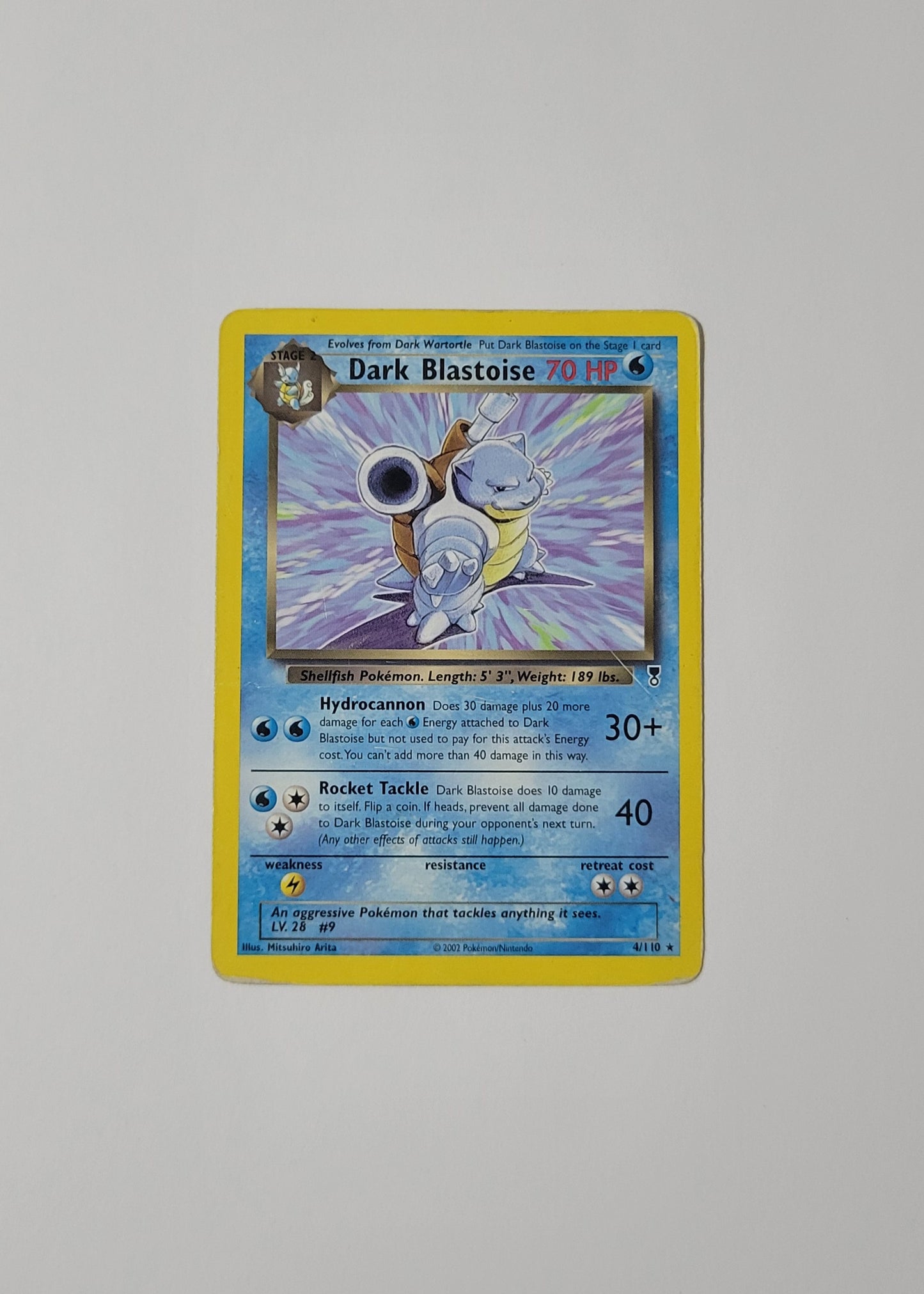 Dark Blastoise 4/110 (Non-Holo) - Legendary Collection
