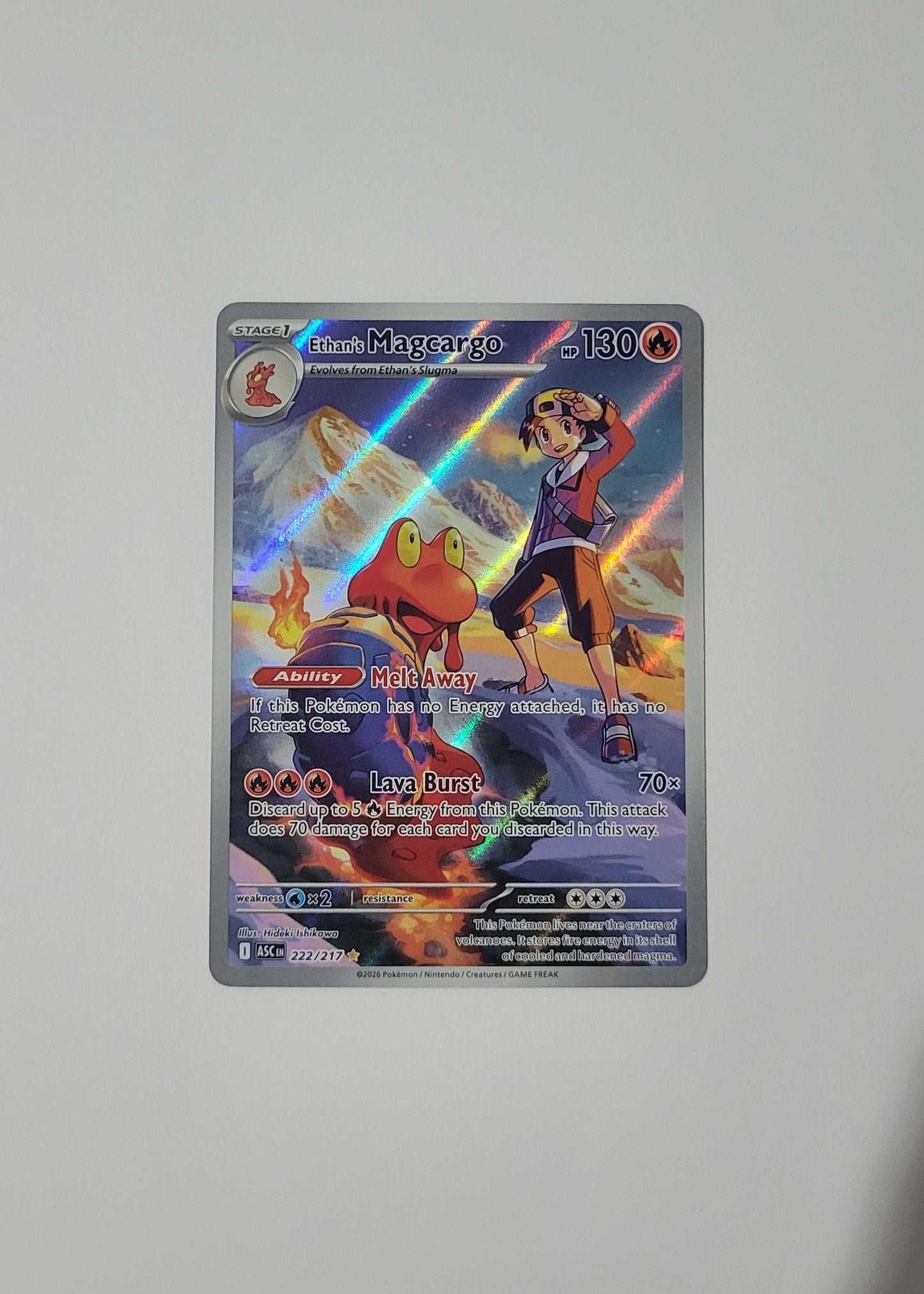 Ethan's Magcargo 222/217 - Ascended Heroes