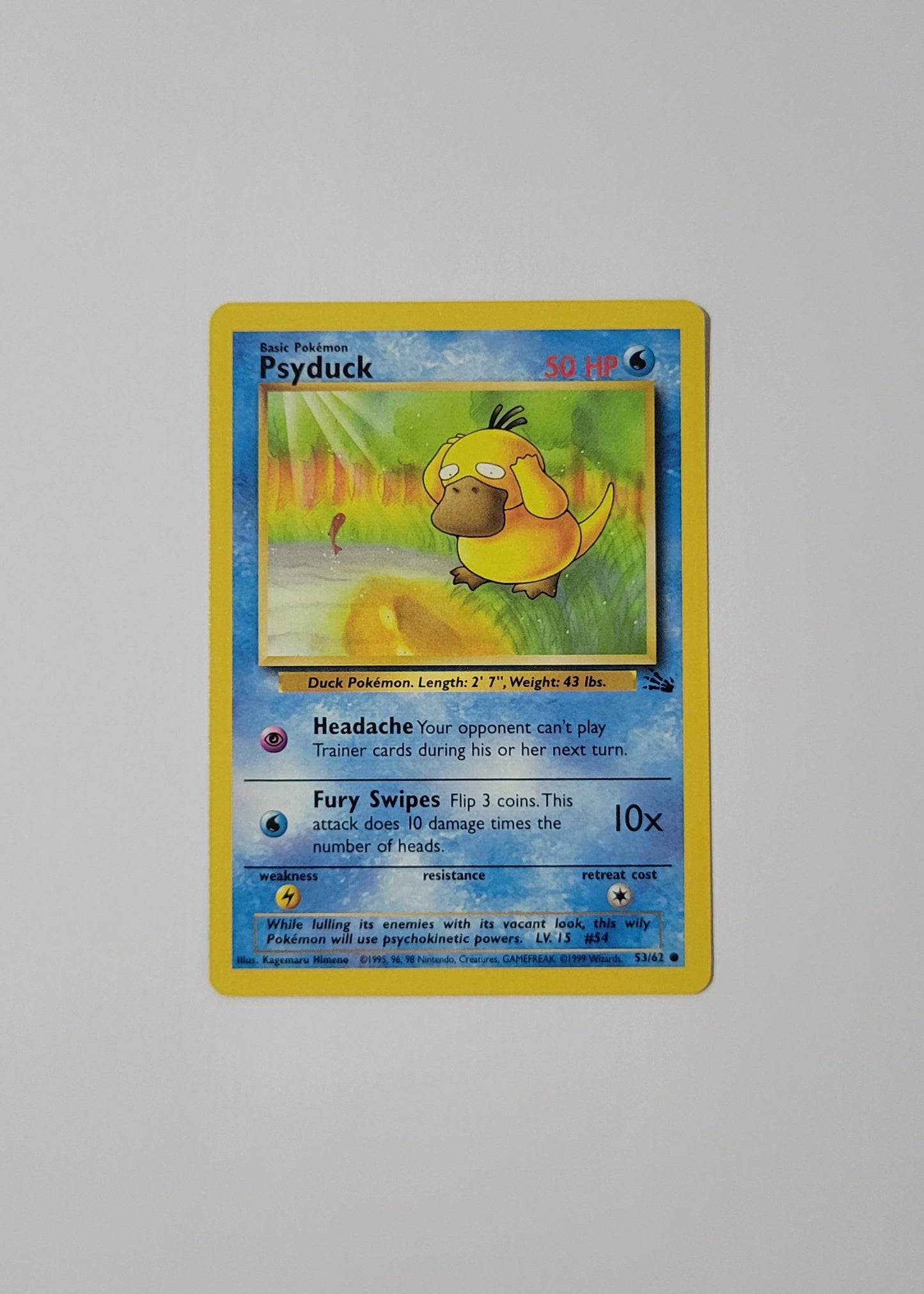 Psyduck 53/62 - Fossil