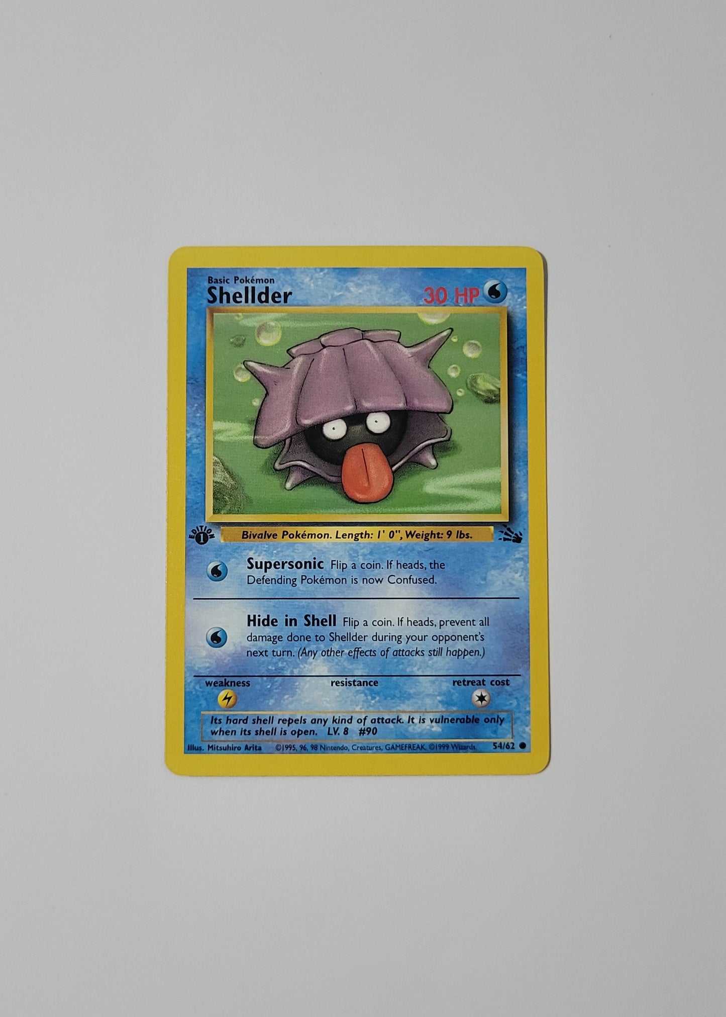 Shellder 54/62 - Fossil (1st Edition)