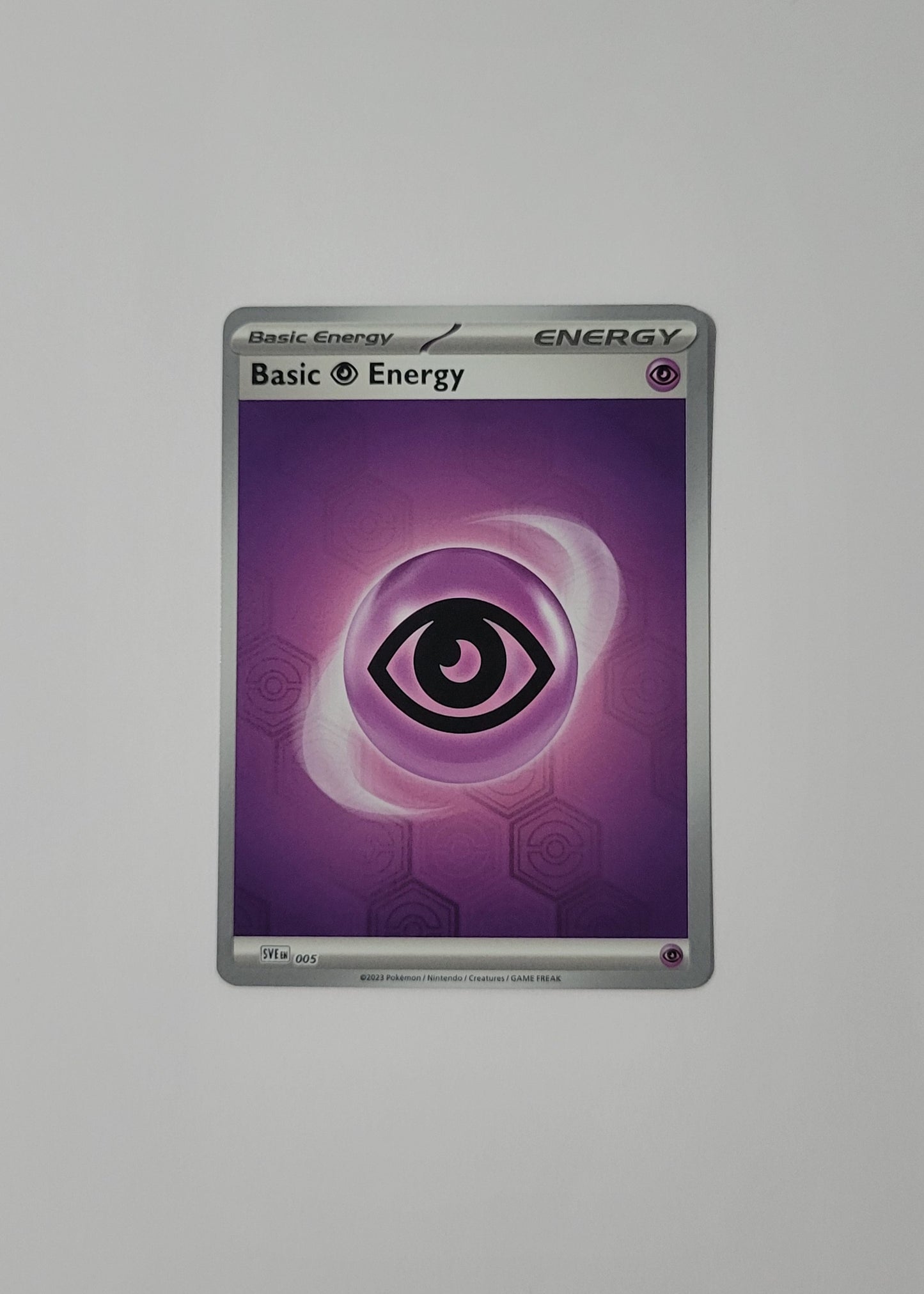 Basic Psychic Energy SVE005 (Poké Ball Reverse) - Scarlet & Violet Energies