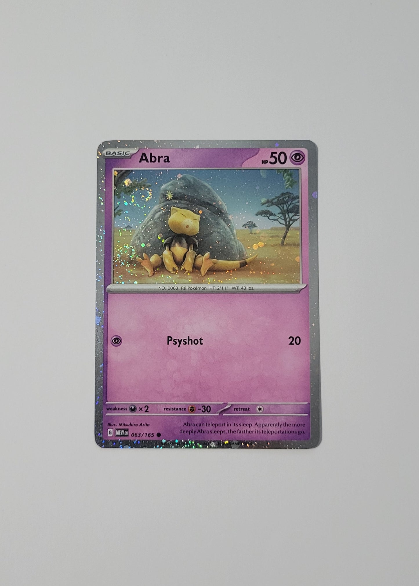 Abra 063/165 (Cosmos Holo) - 151