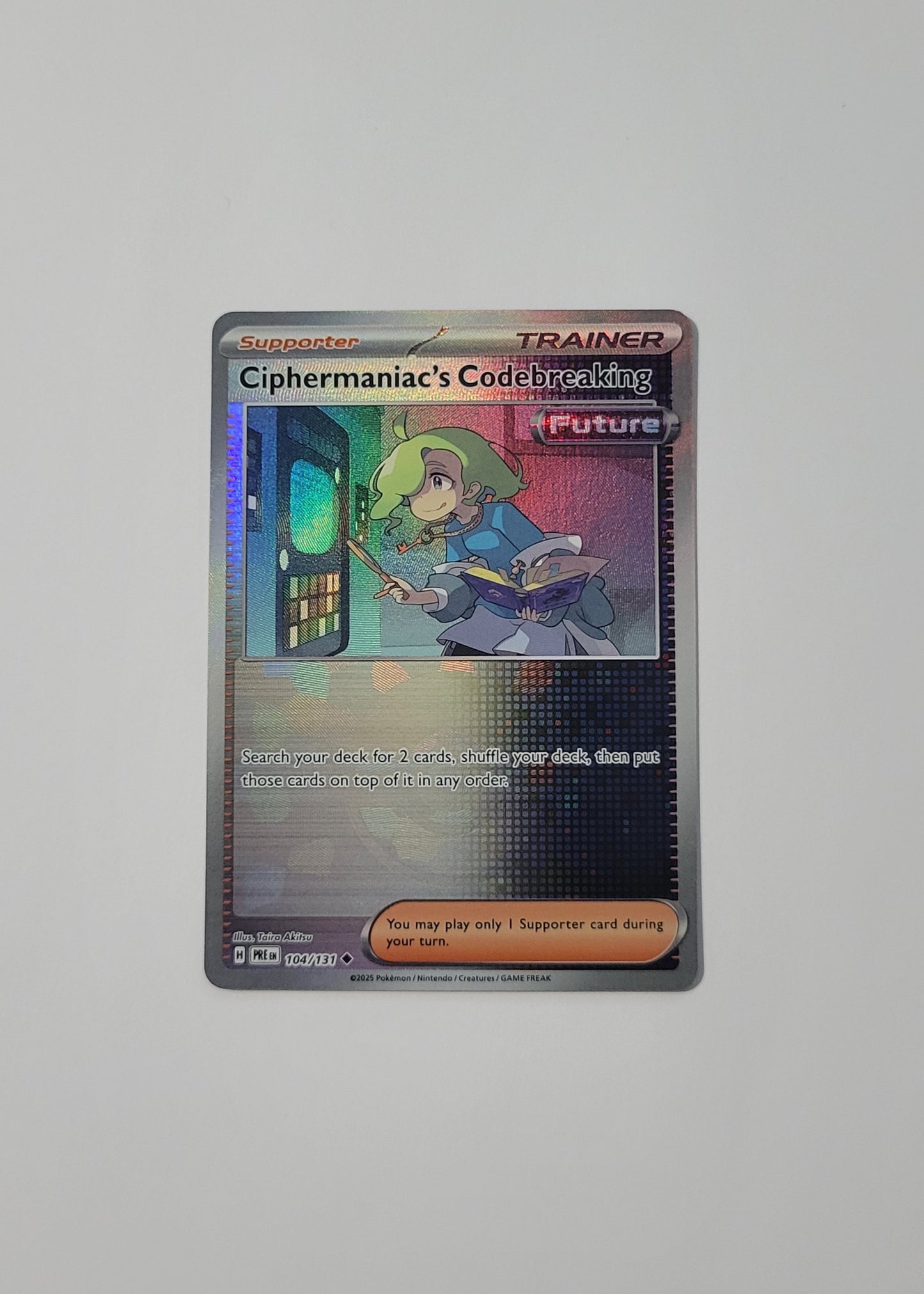 Ciphermanic's Codebreaking 104/131 (Poké Ball) - Prismatic Evolutions