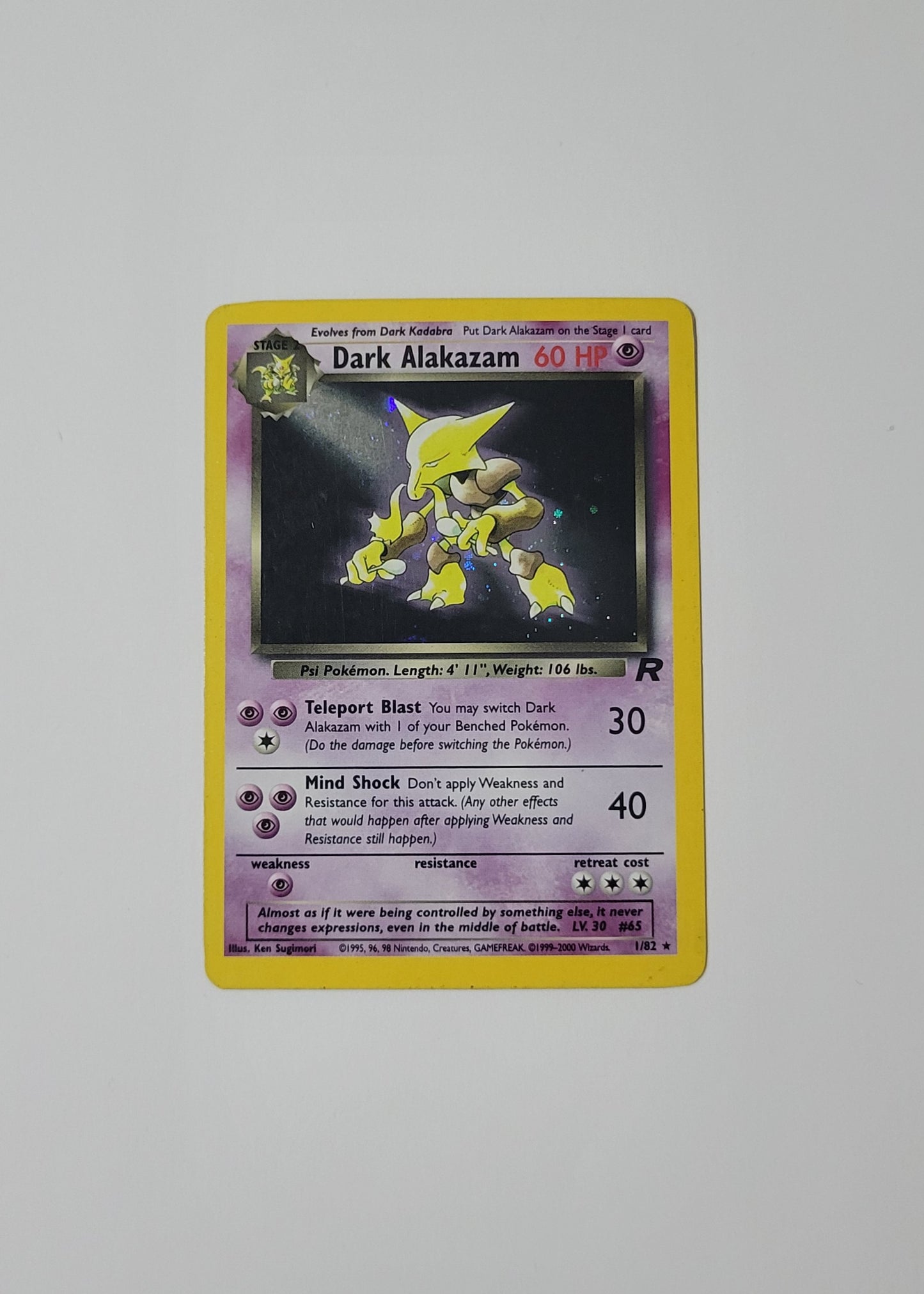 Dark Alakazam 1/82 (Holo) - Team Rocket