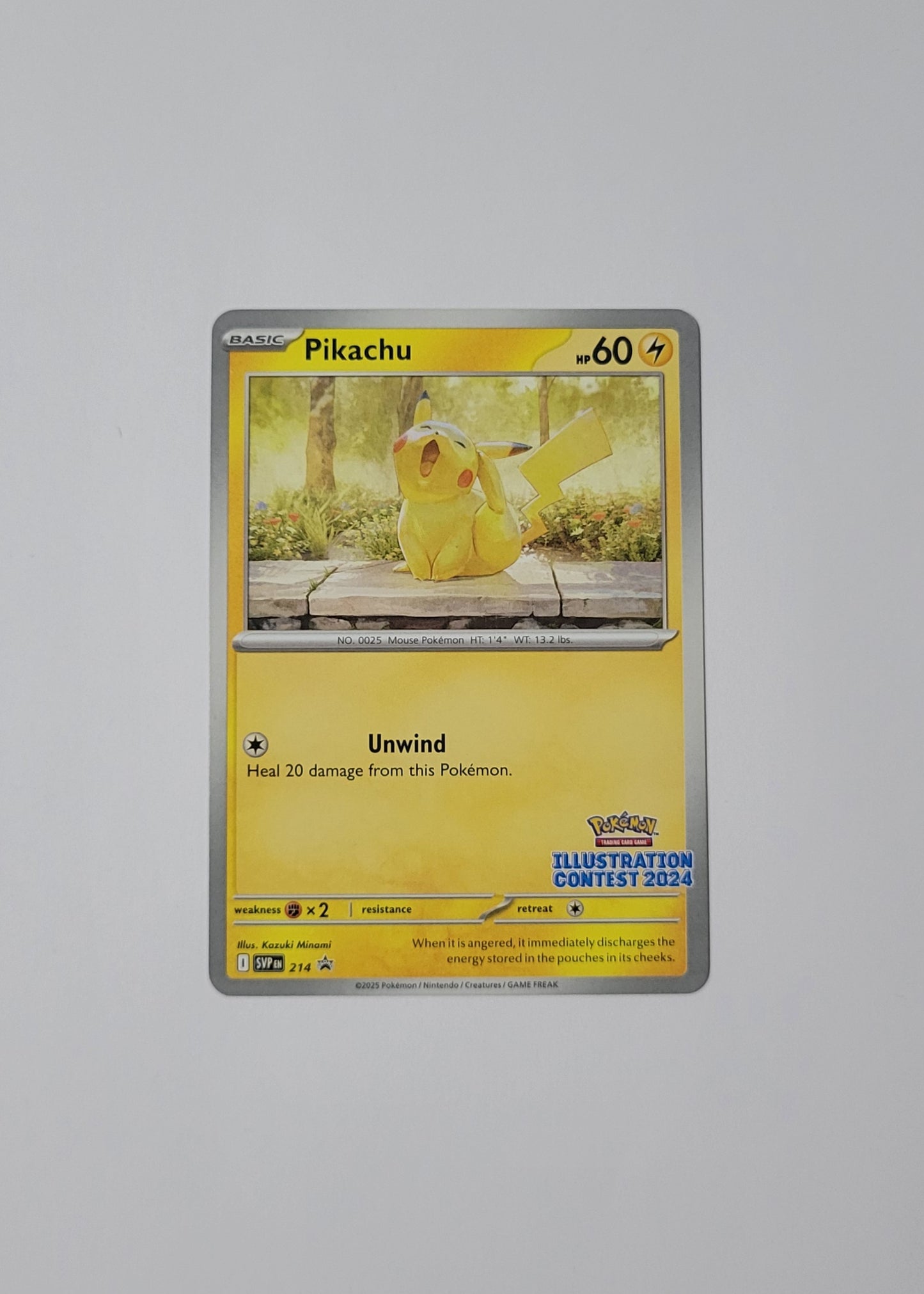 Pikachu SVP214 - Black Star Promo