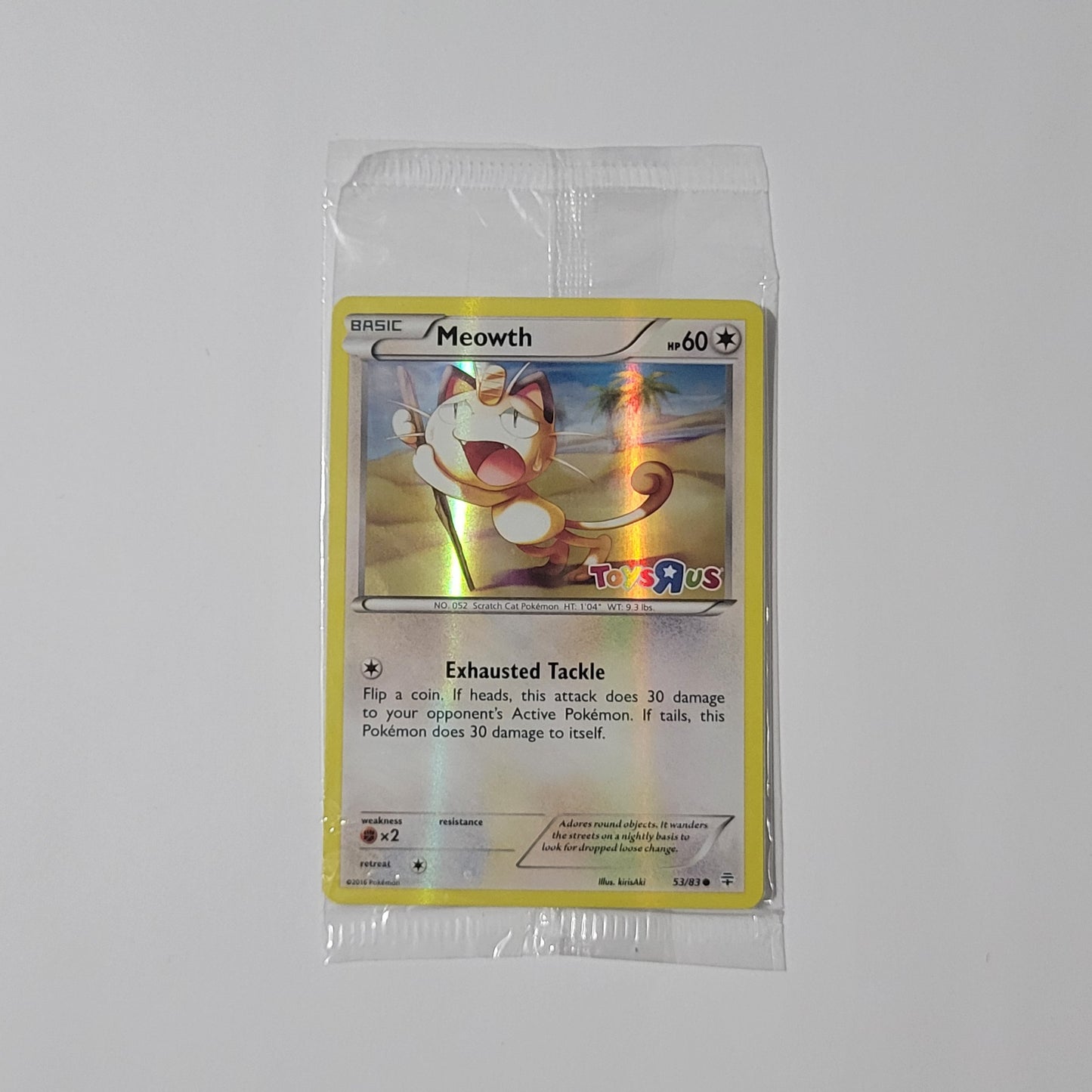 Meowth 53/83 (Sealed) - Toys R Us Promo