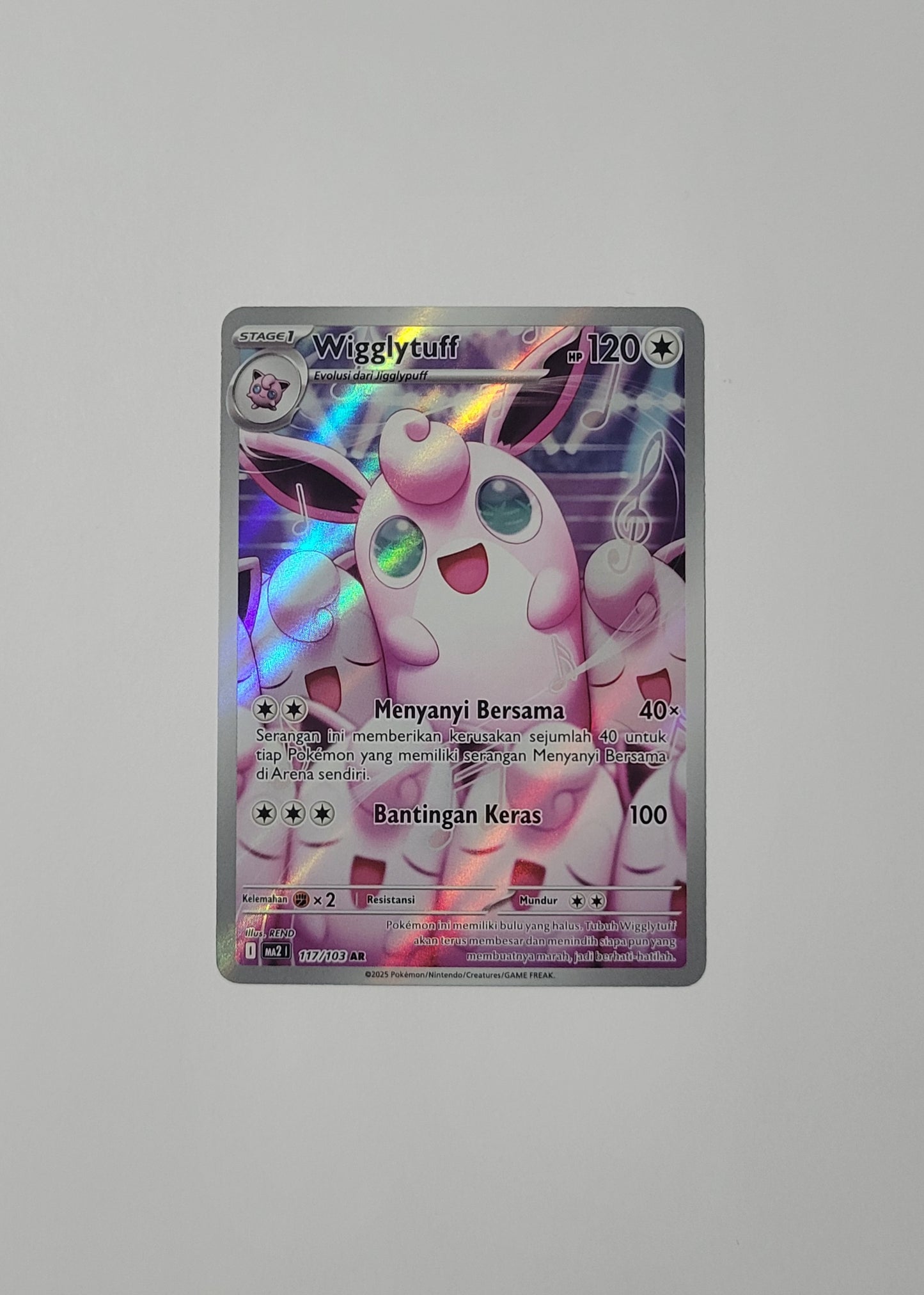 Wigglytuff 117/103 - Blue Blaze (Indonesian)