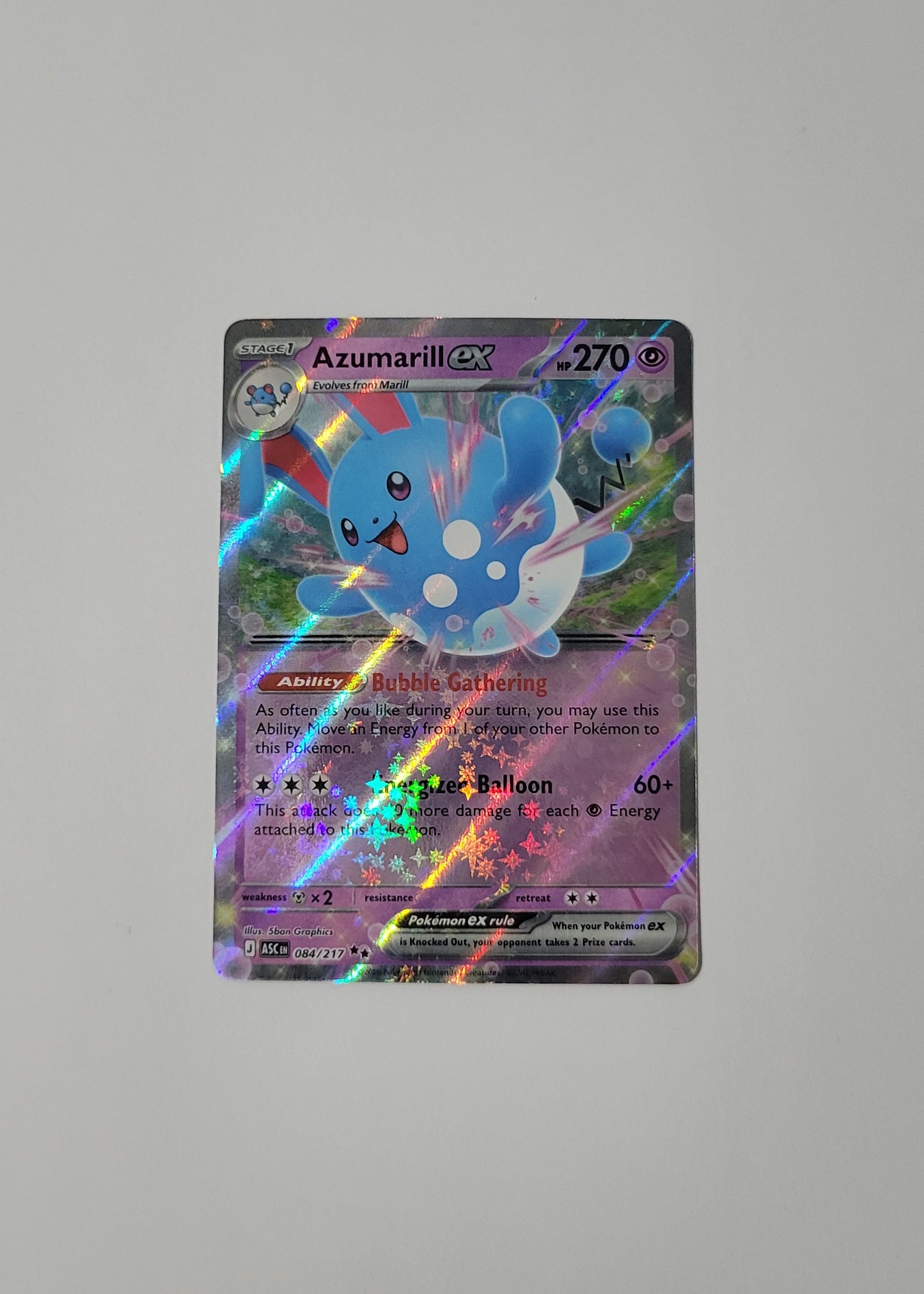 Azumarill ex 084/217 - Ascended Heroes