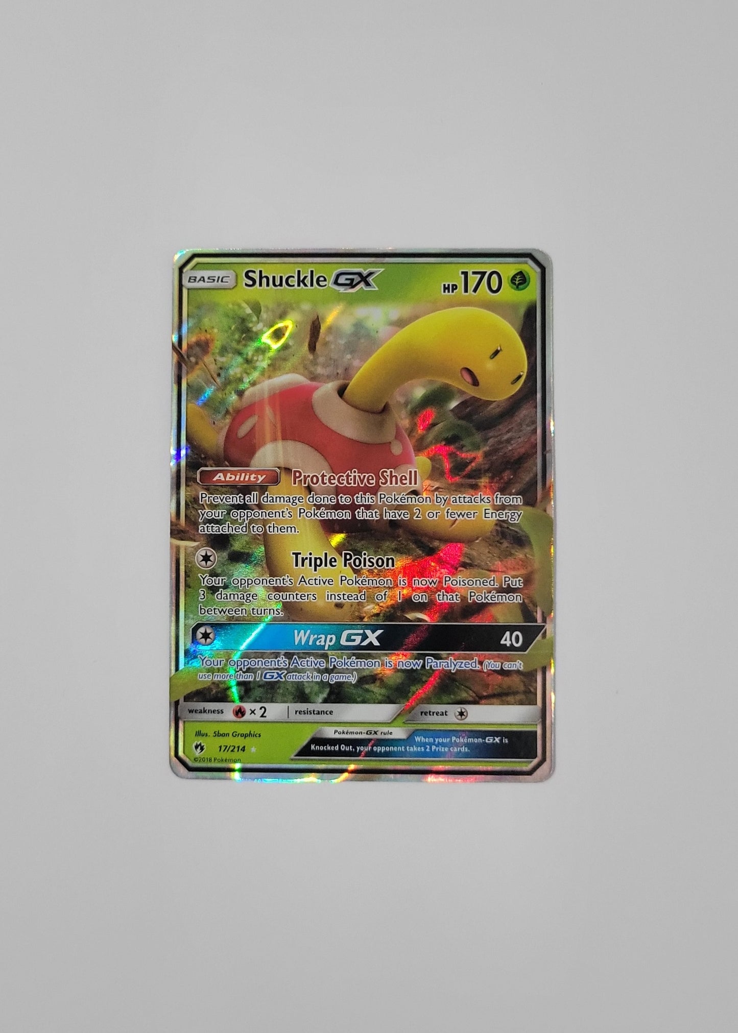 Shuckle GX 17/214 - Lost Thunder