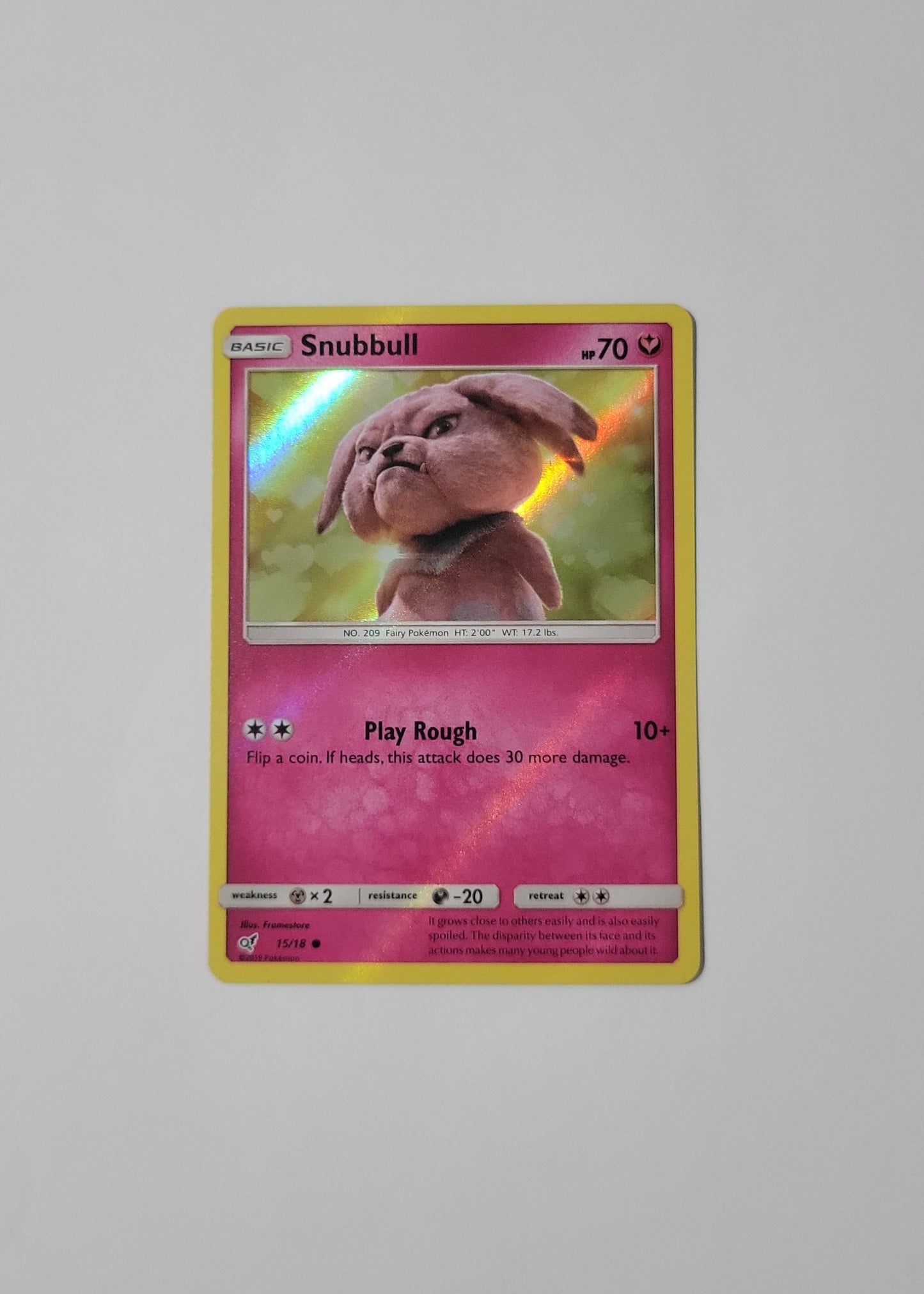Snubbul 15/18 - Detective Pikachu
