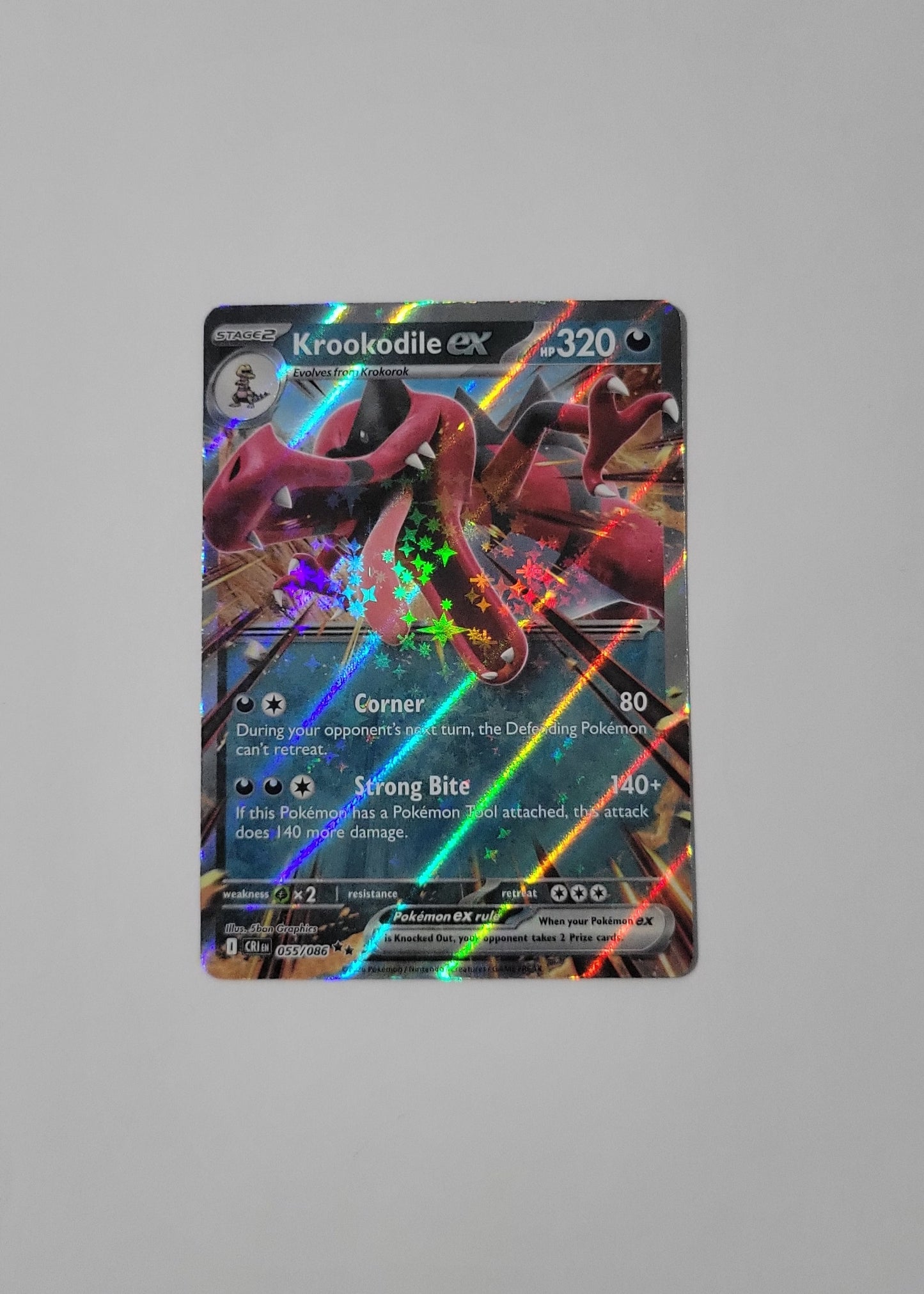 Krookodile ex 055/086 - Chaos Rising