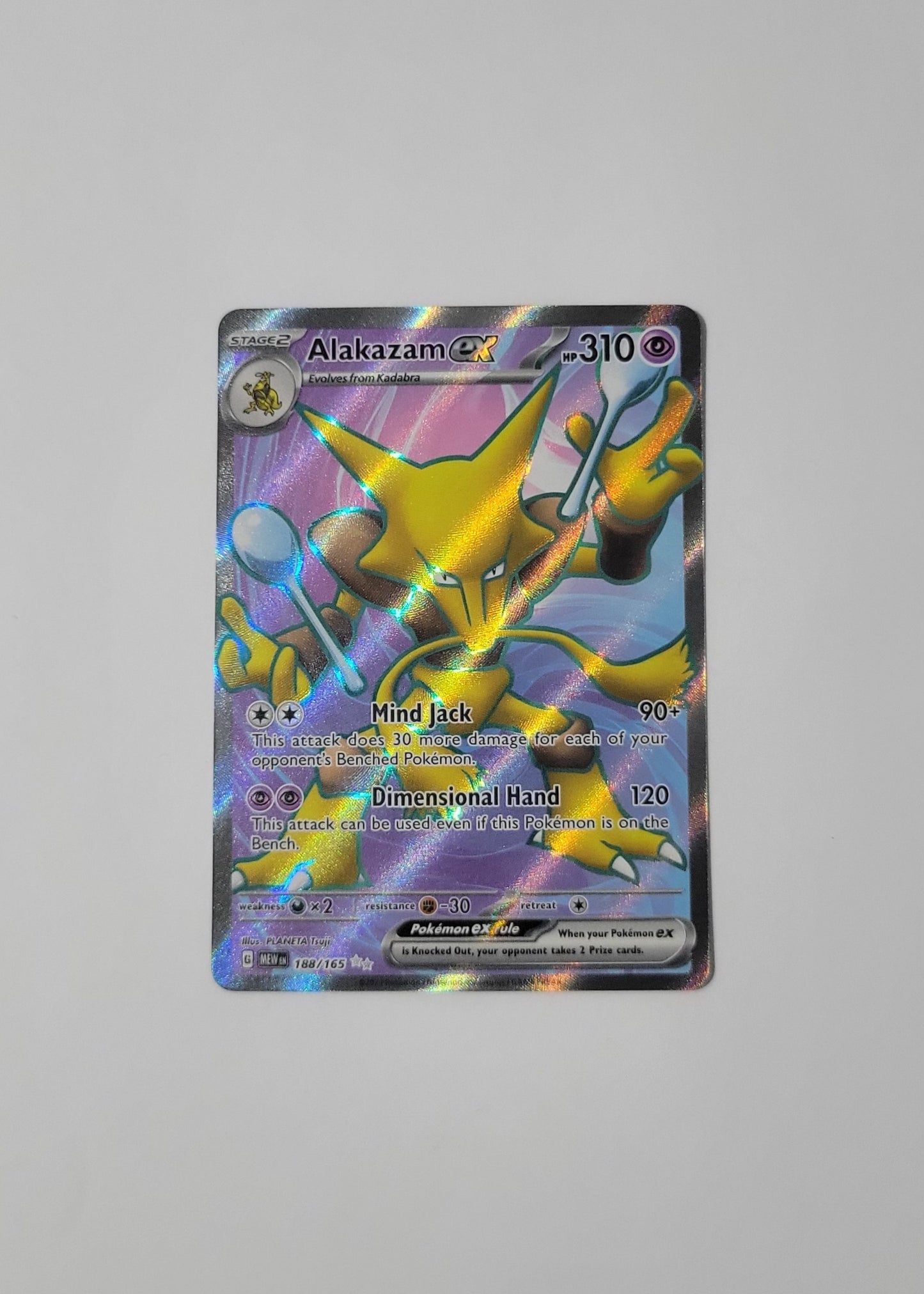 Alakazam ex 188/165 - 151
