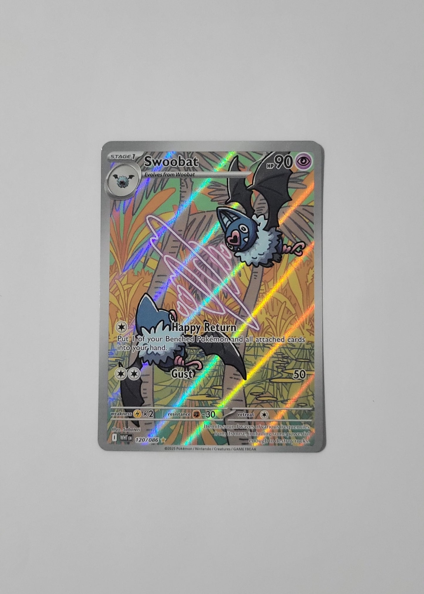 Swoobat 120/086 - White Flare