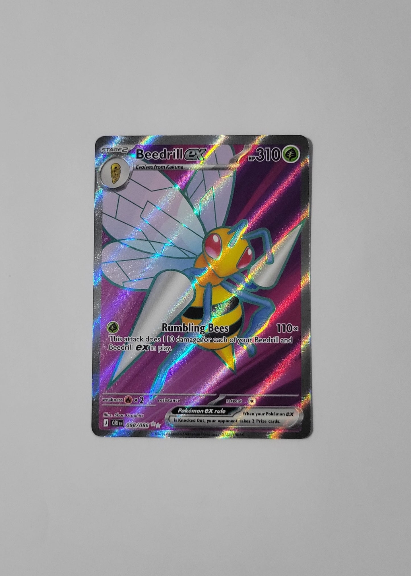 Beedrill ex 098/086 - Chaos Rising
