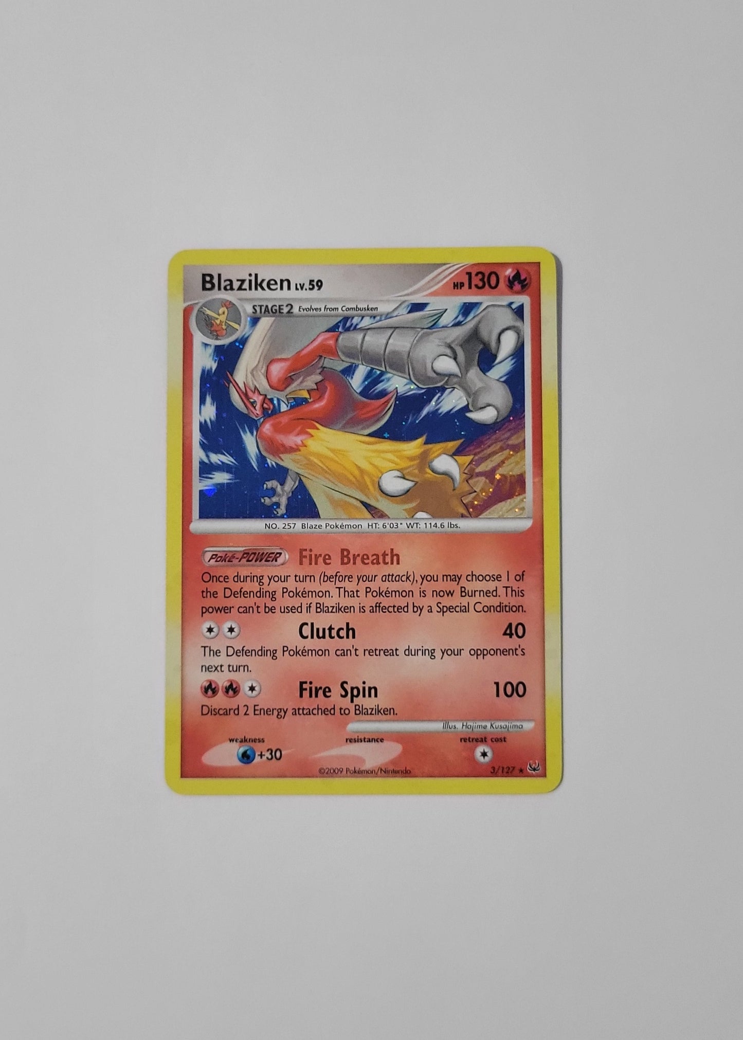 Blaziken LV. 59 3/127 (Holo) - Platinum Base Set