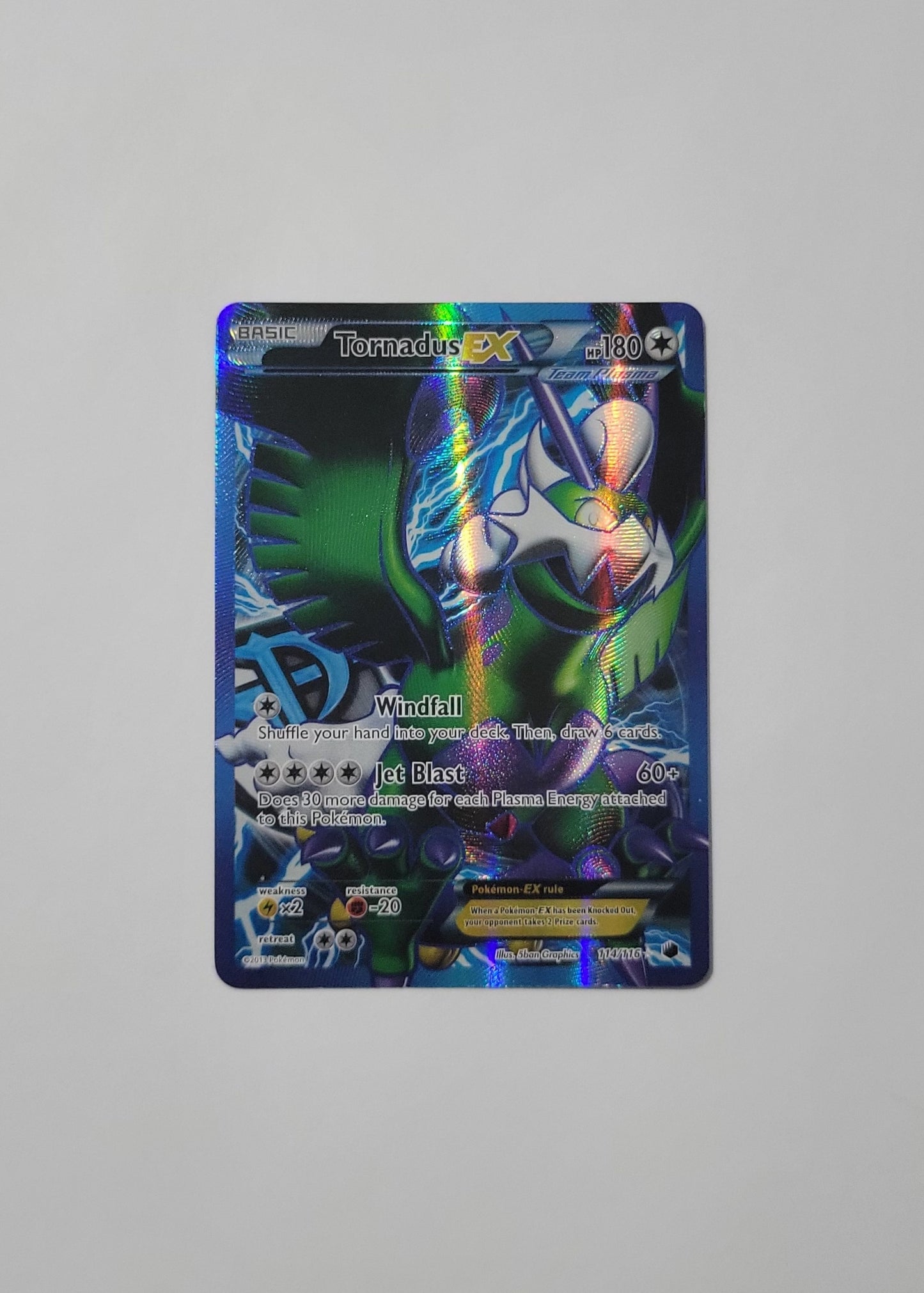 Tornadus EX 114/116 - Plasma Freeze