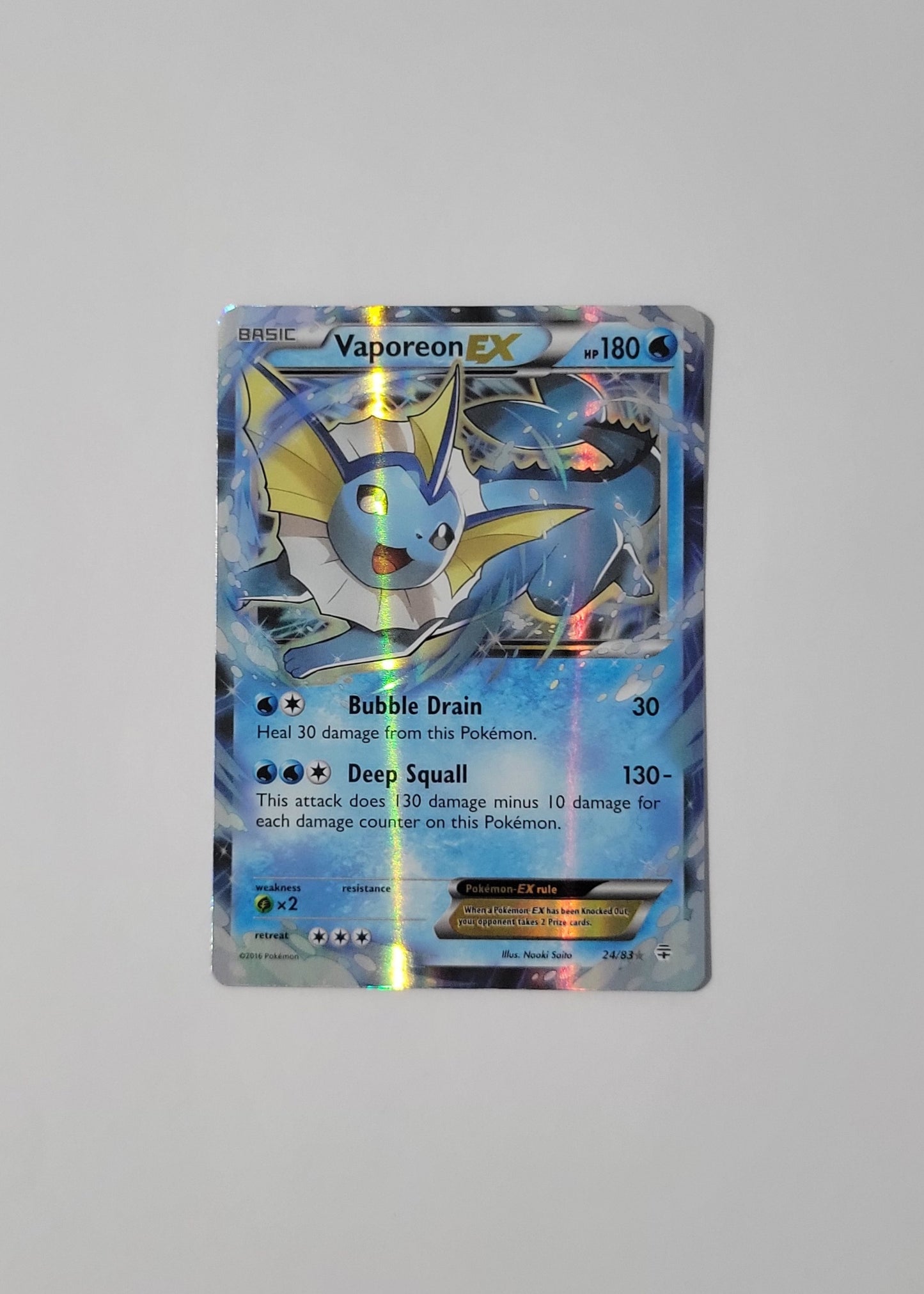 Vaporeon EX 24/83 - Generations