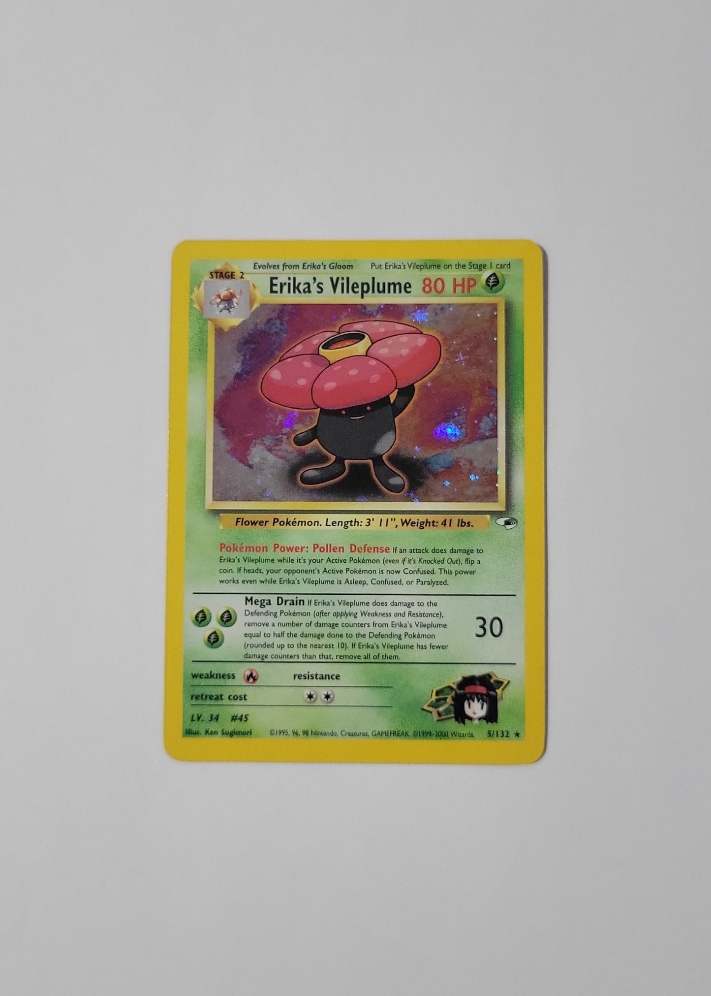 Erika's Vileplume 5/132 - Gym Challenge