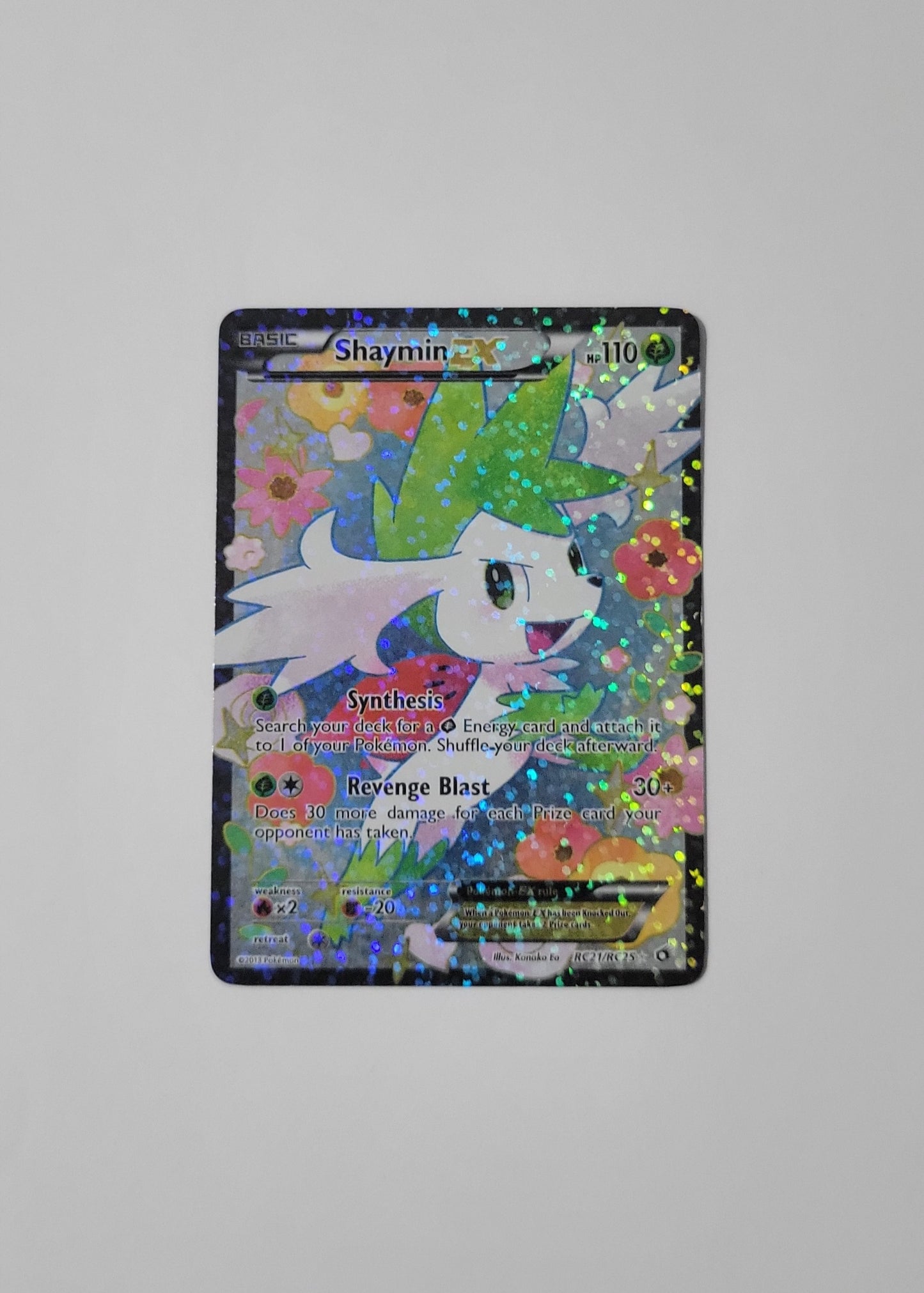 Shaymin EX RC21/RC25 - Legendary Treasures: Radiant Collection