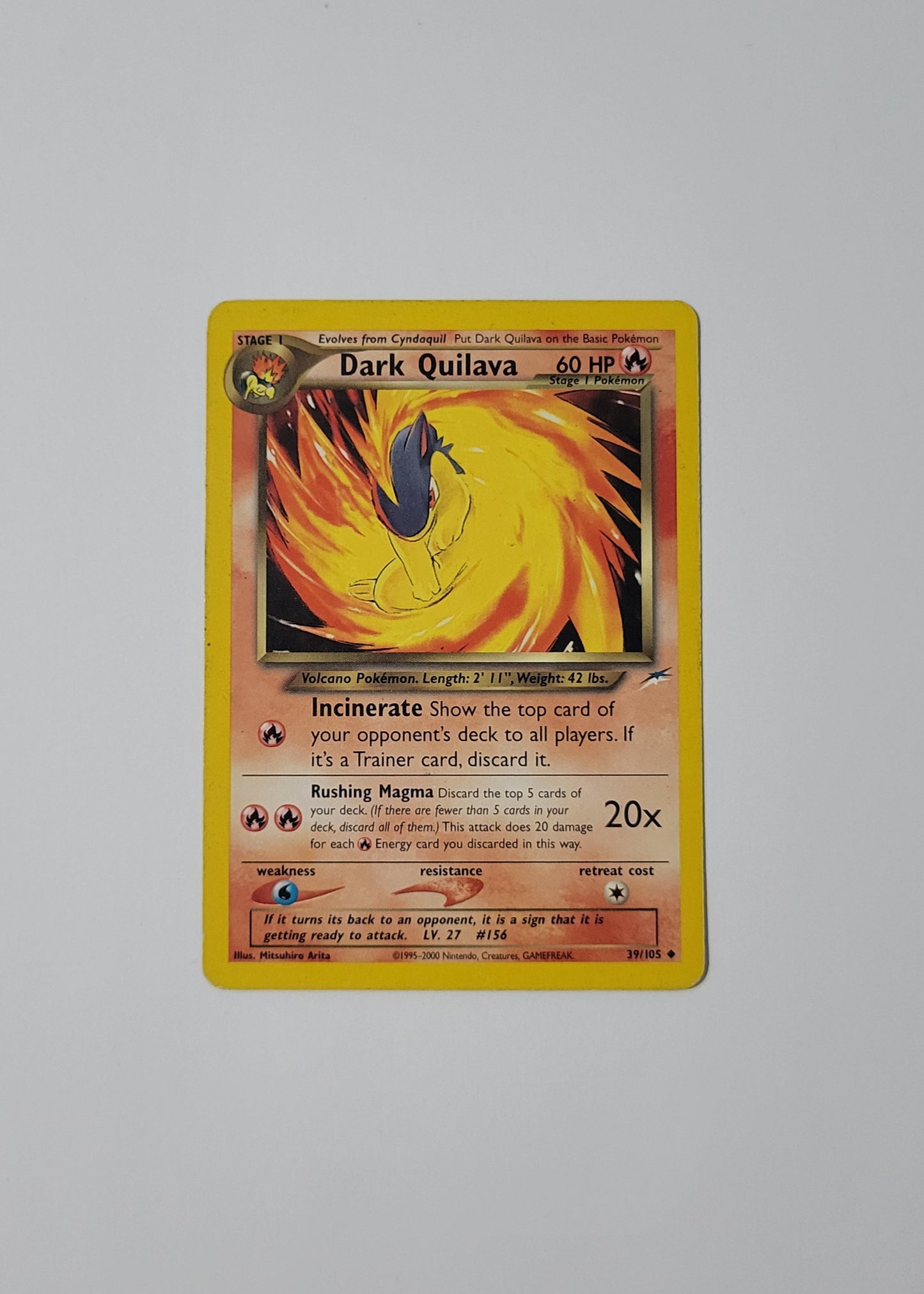 Dark Quilava 39/105 - Neo Destiny