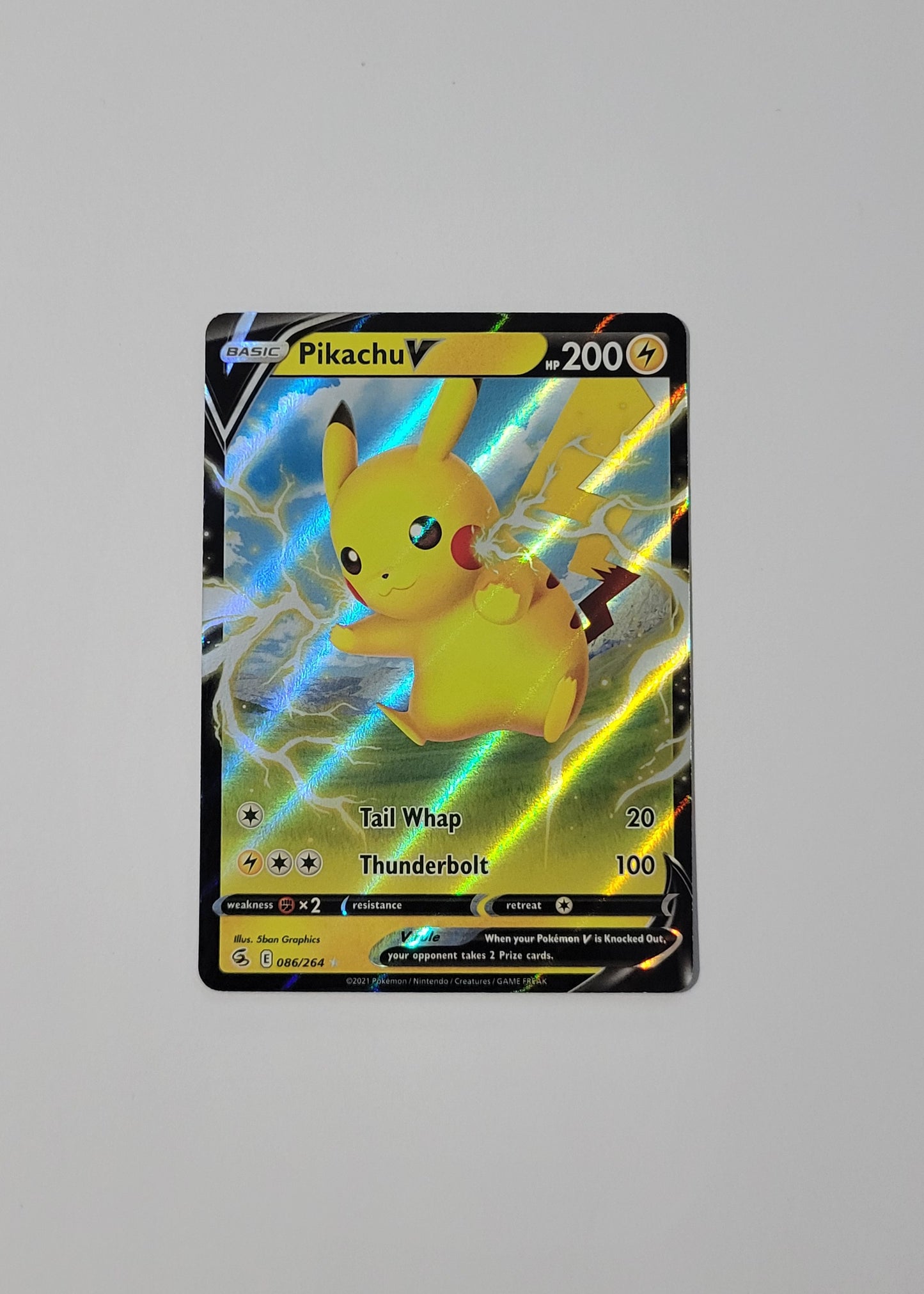 Pikachu V 086/264 - Fusion Strike