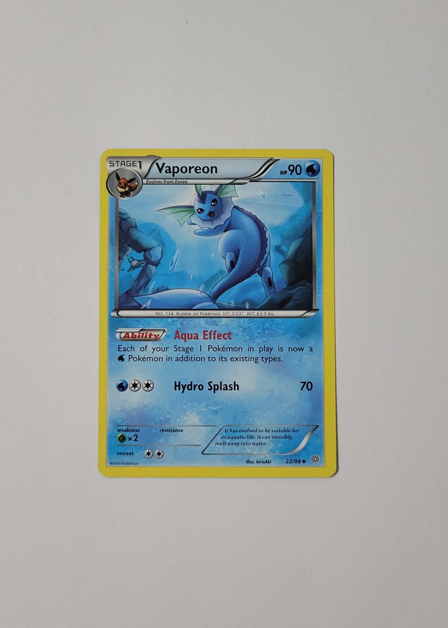 Vaporeon 22/98 - Ancient Origins