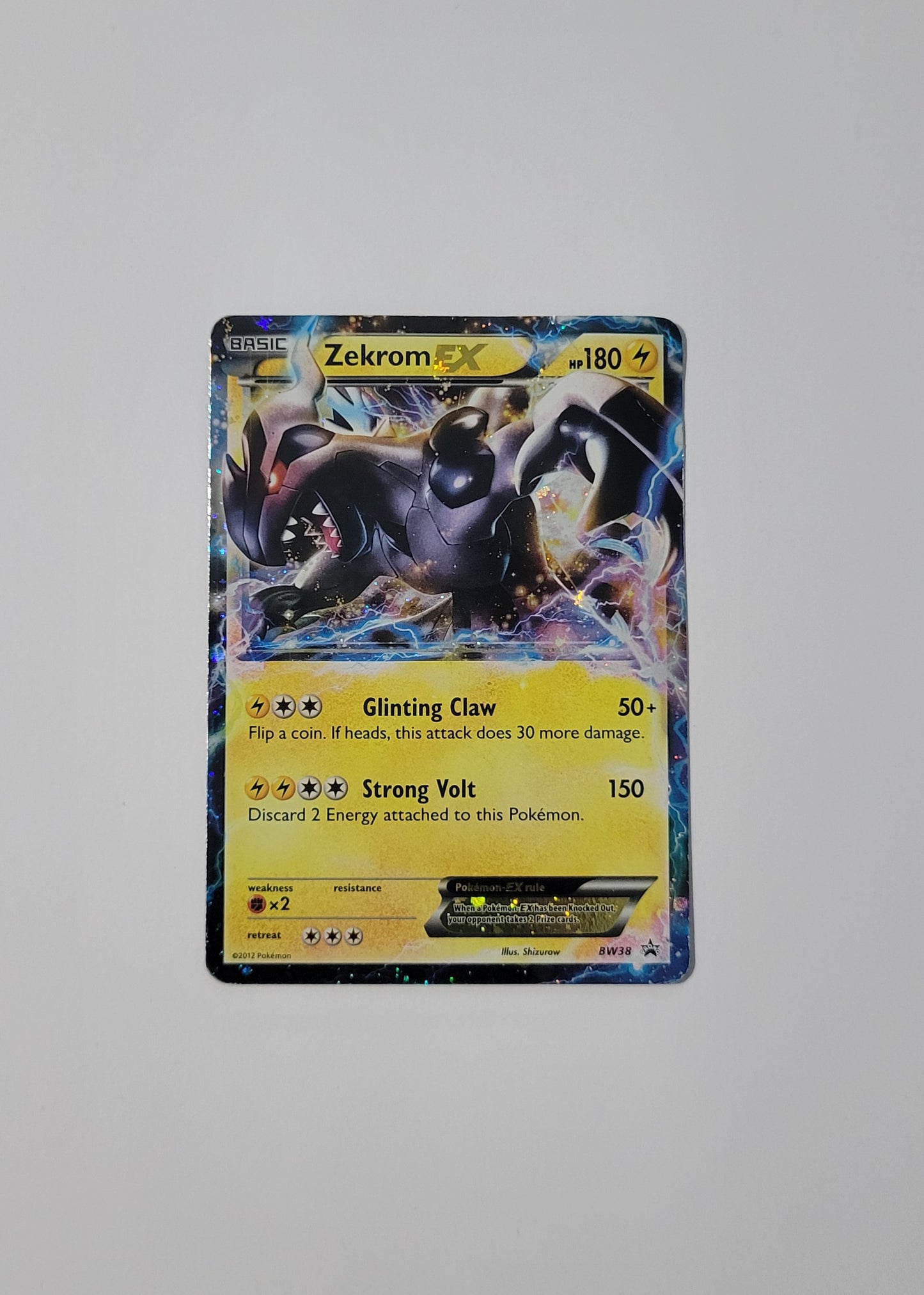 Zekrom EX BW38 - Black Star Promo
