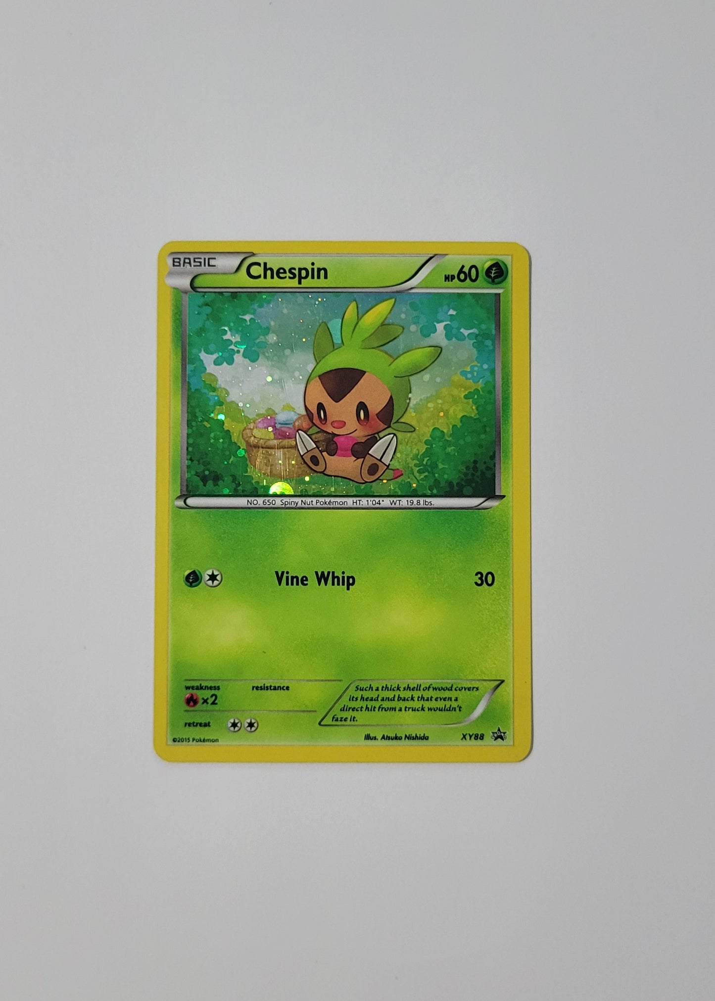 Chespin XY88 - Black Star Promo