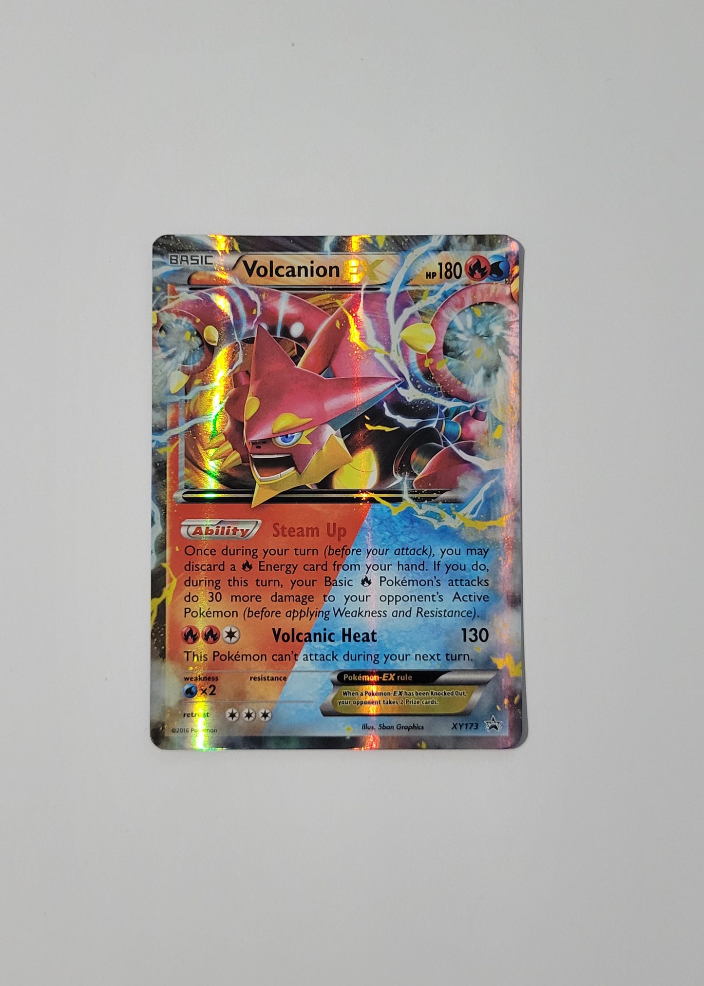 Volcanion EX XY173 - Black Star Promo